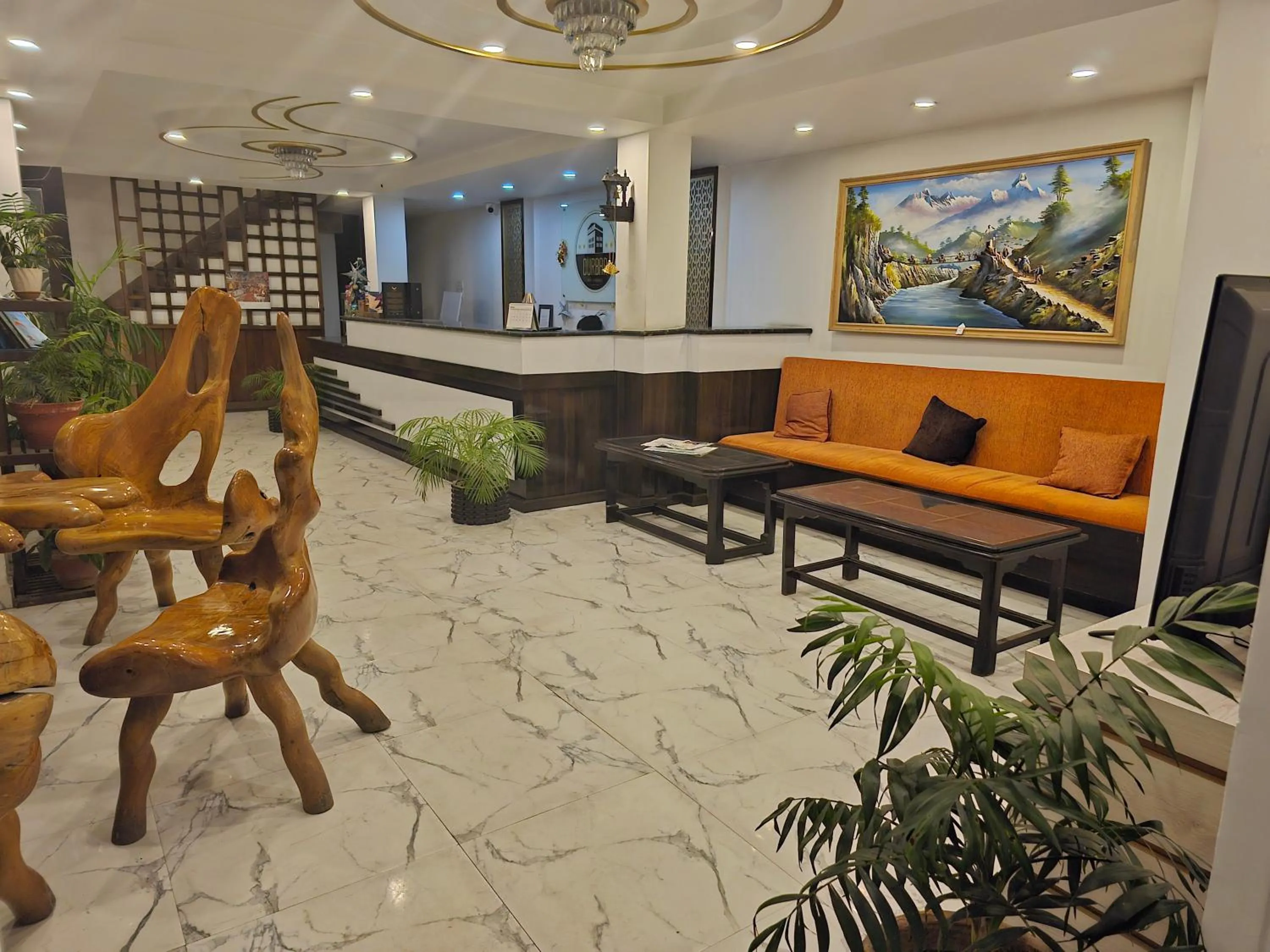 Seating area in Durbar Hotel & Residence