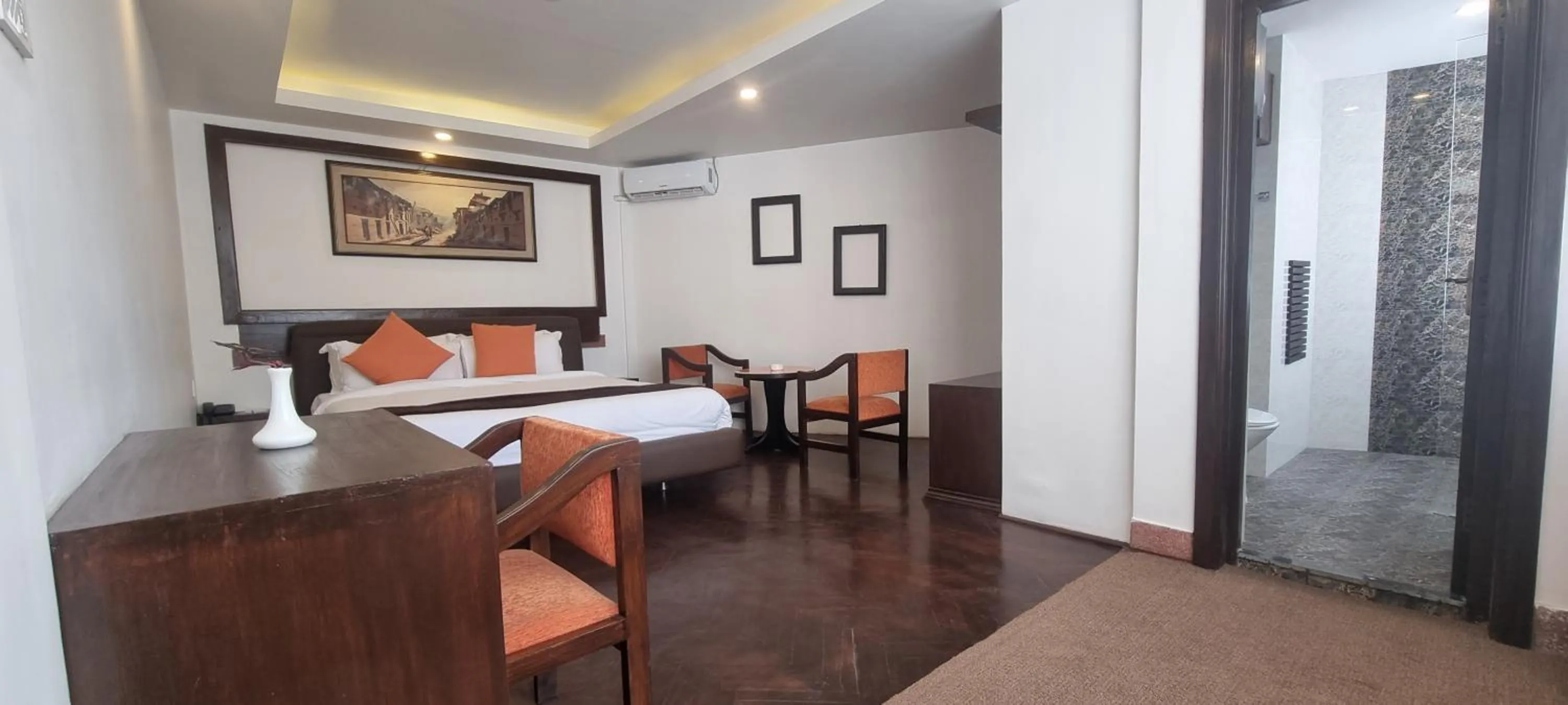 Living room, Bed in Durbar Hotel & Residence