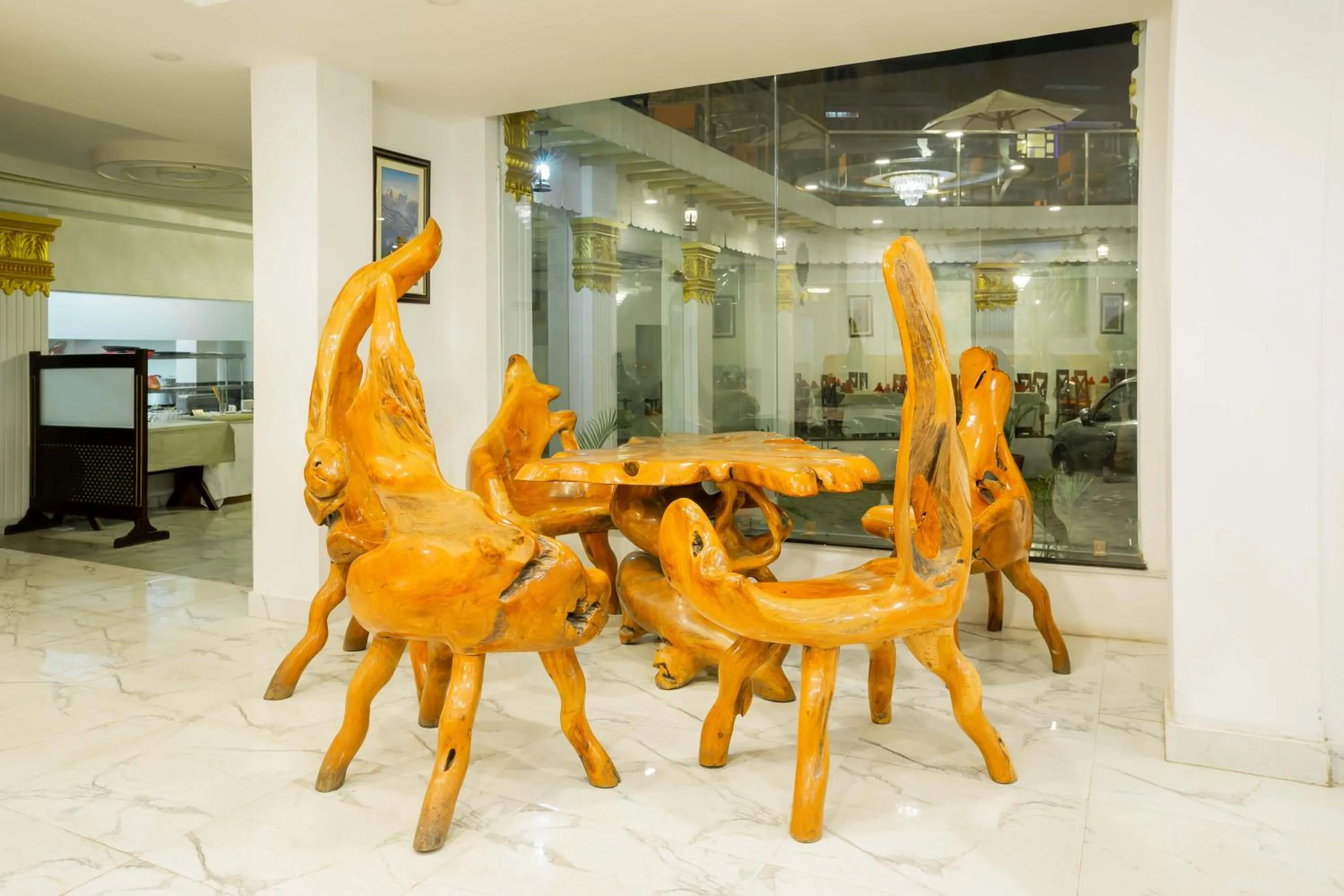 Seating area in Durbar Hotel & Residence