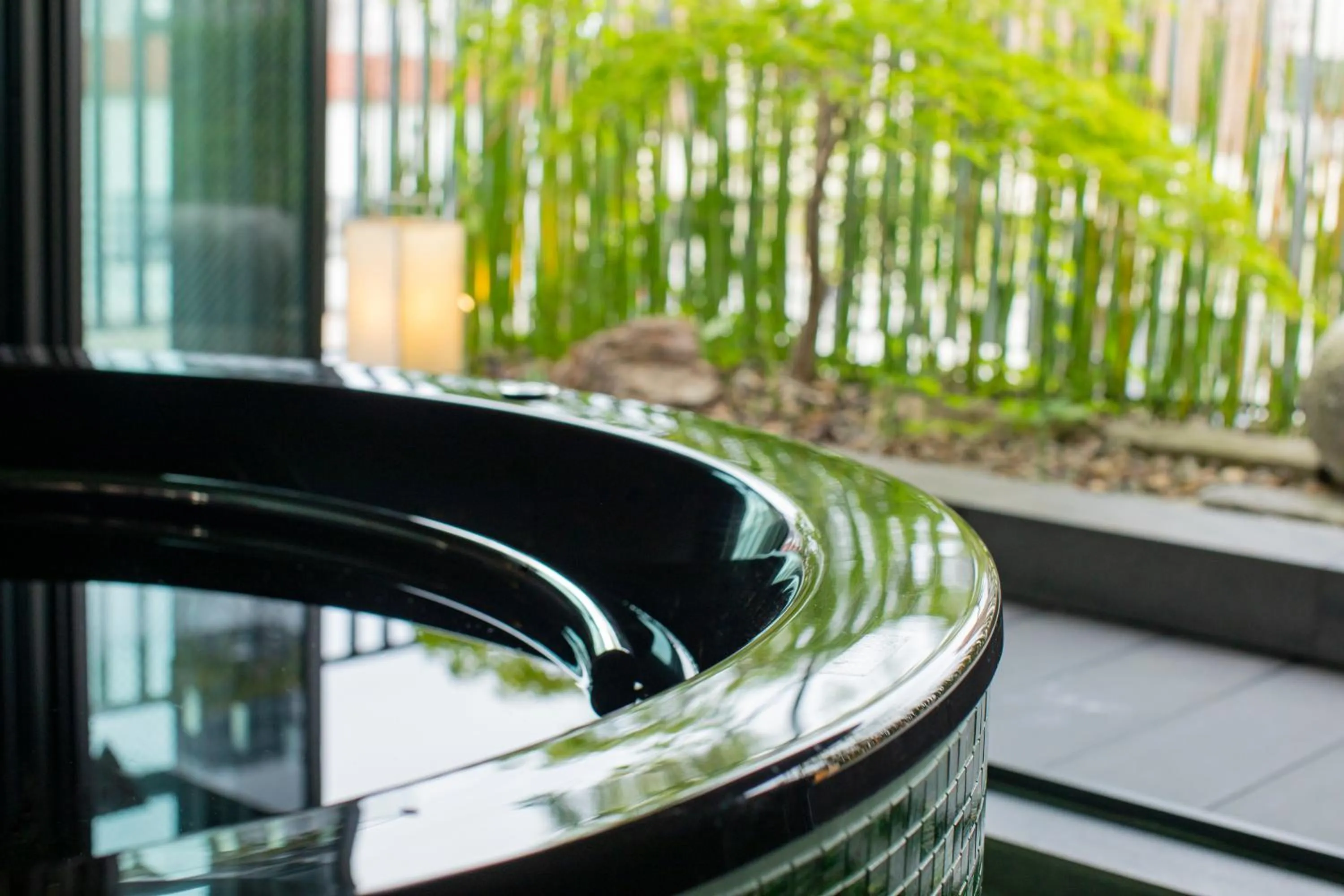 Bathroom in gallery hotel KAGUYA