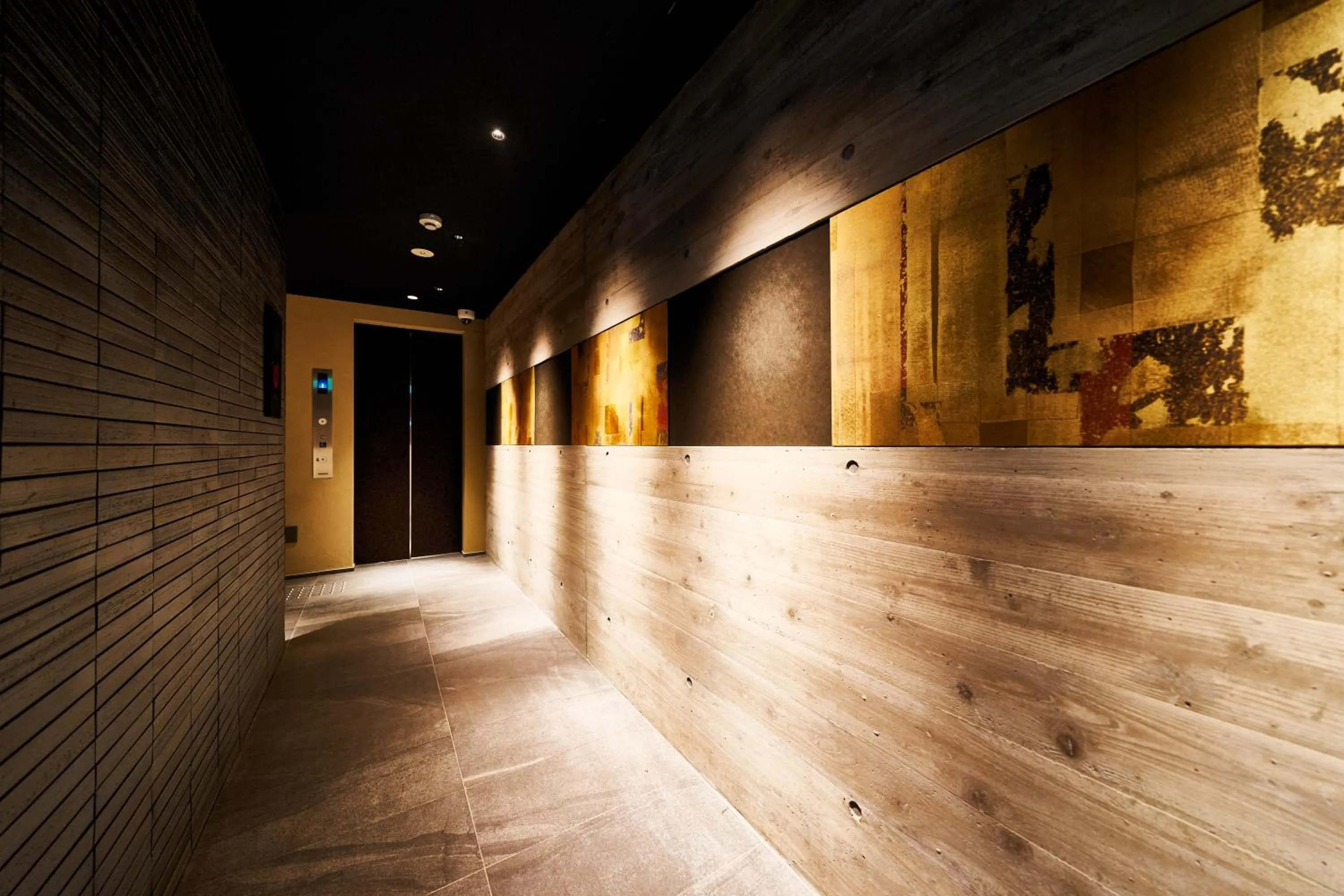 Lobby or reception in gallery hotel KAGUYA