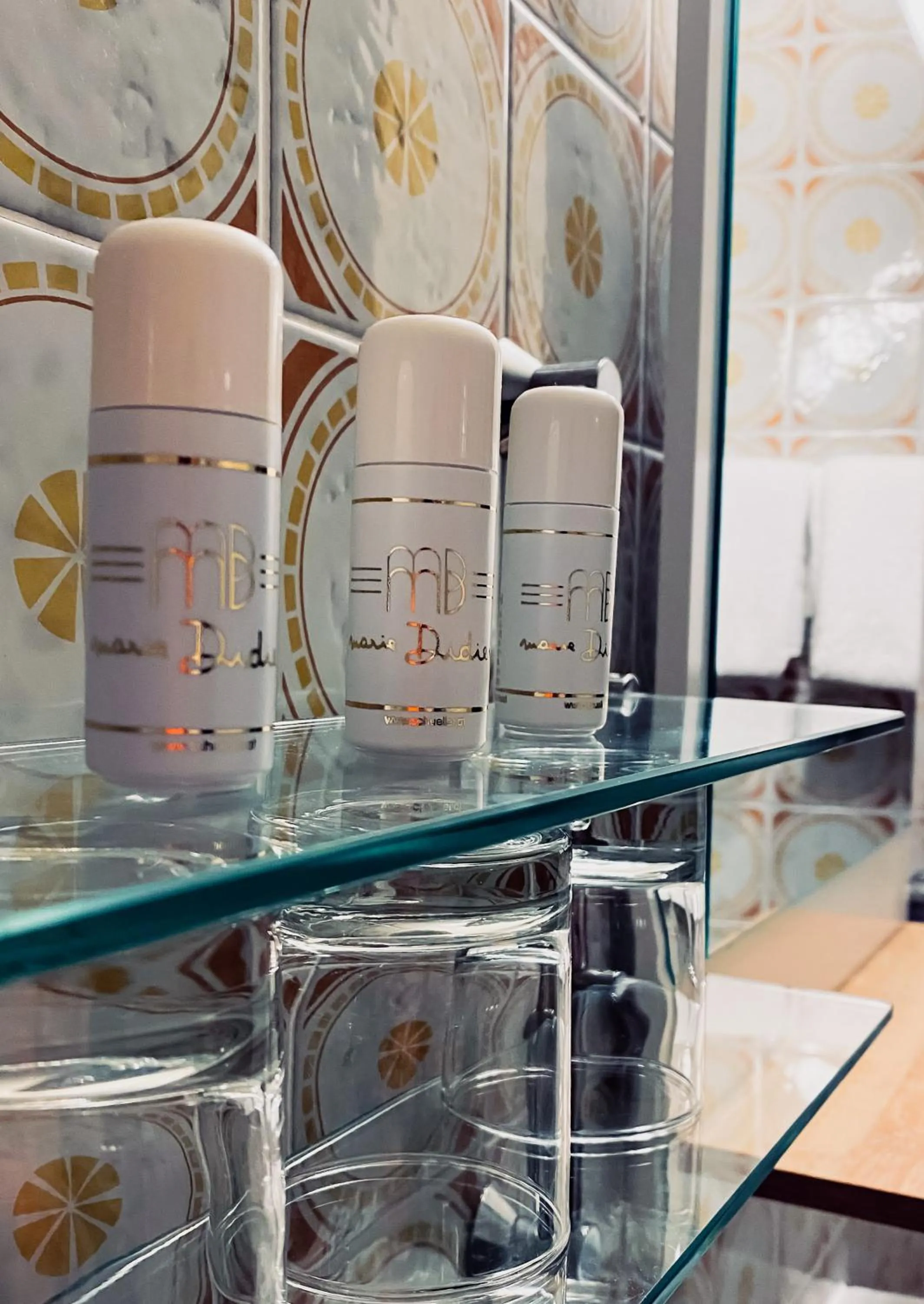 Bathroom in Pension Hotel Mariahilf