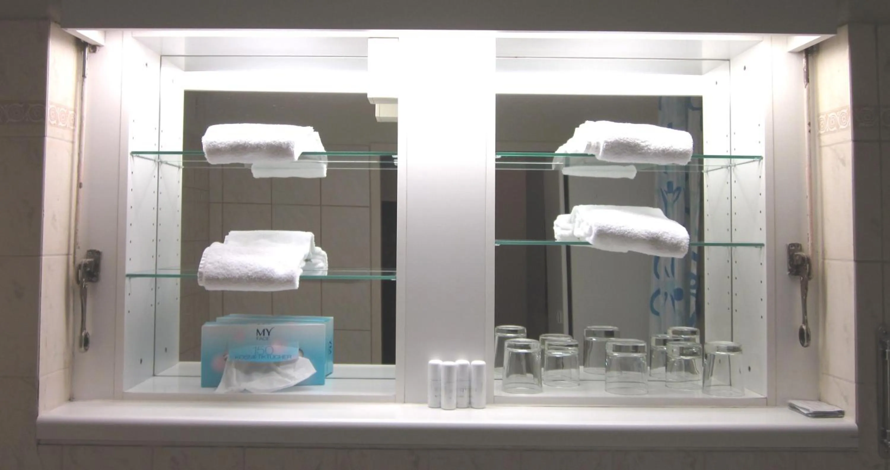 Bathroom in Pension Hotel Mariahilf