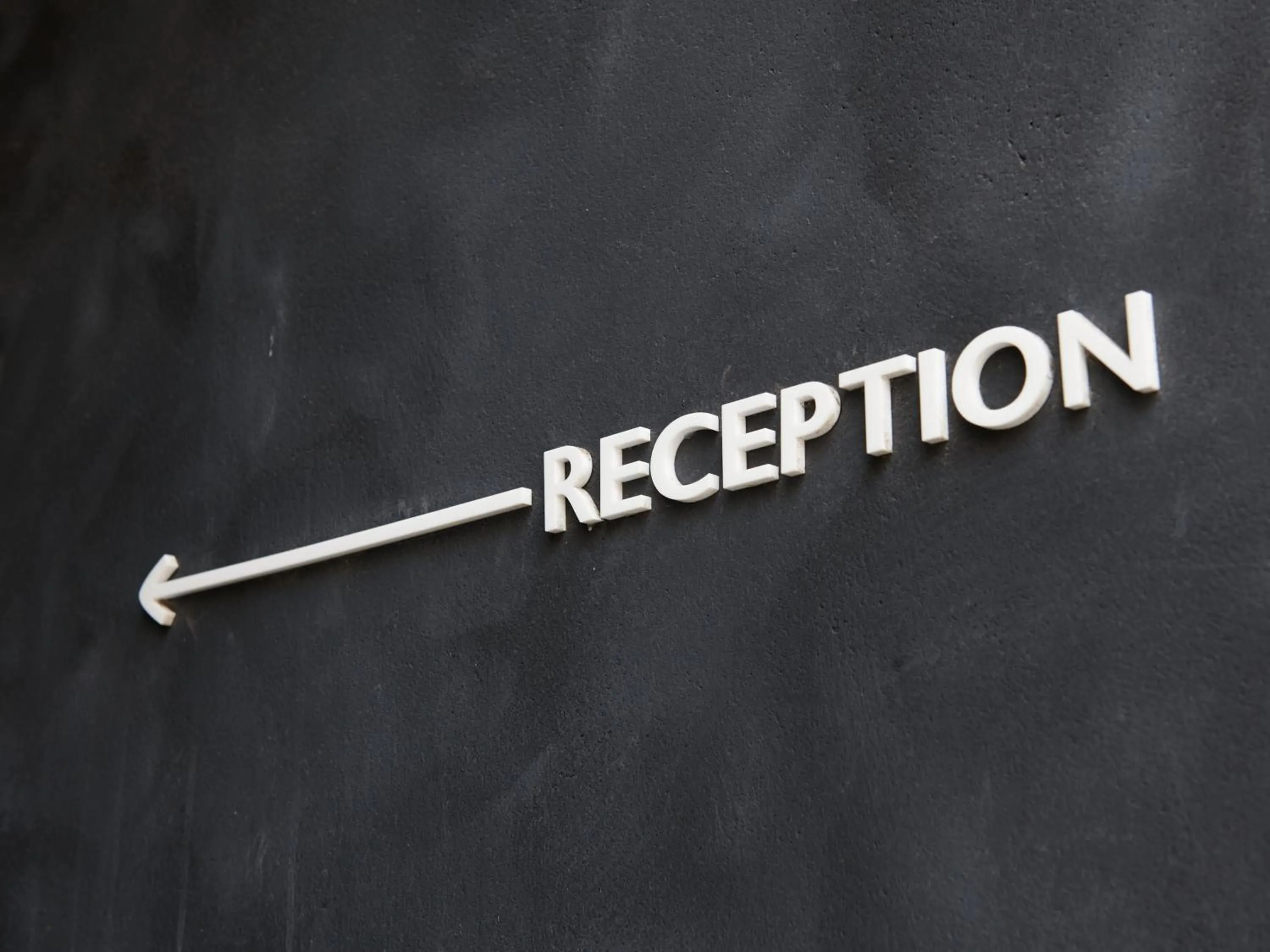 Text overlay in ORDA HOTEL