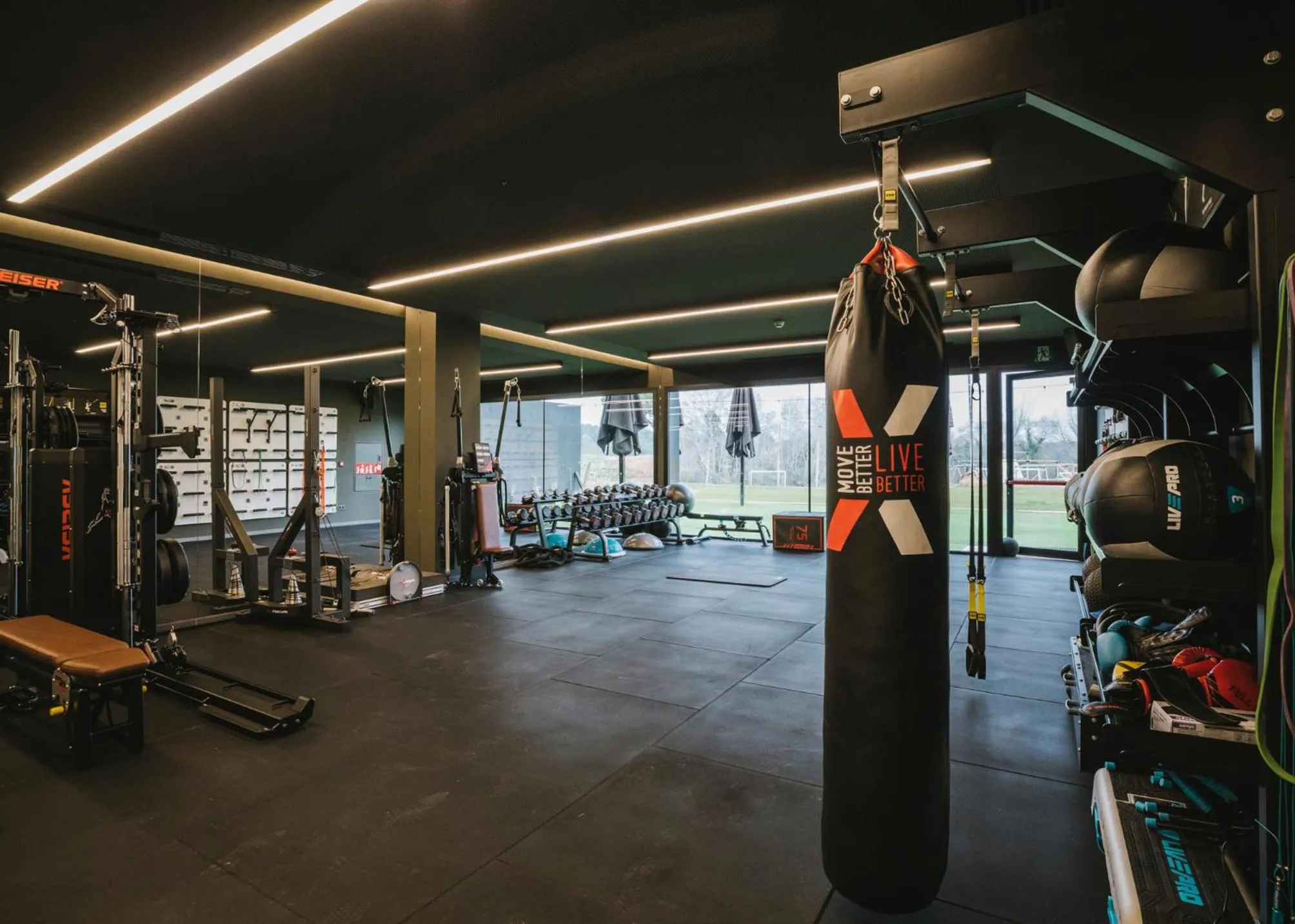 Fitness centre/facilities in Les Cabanes de l'Oller del Mas