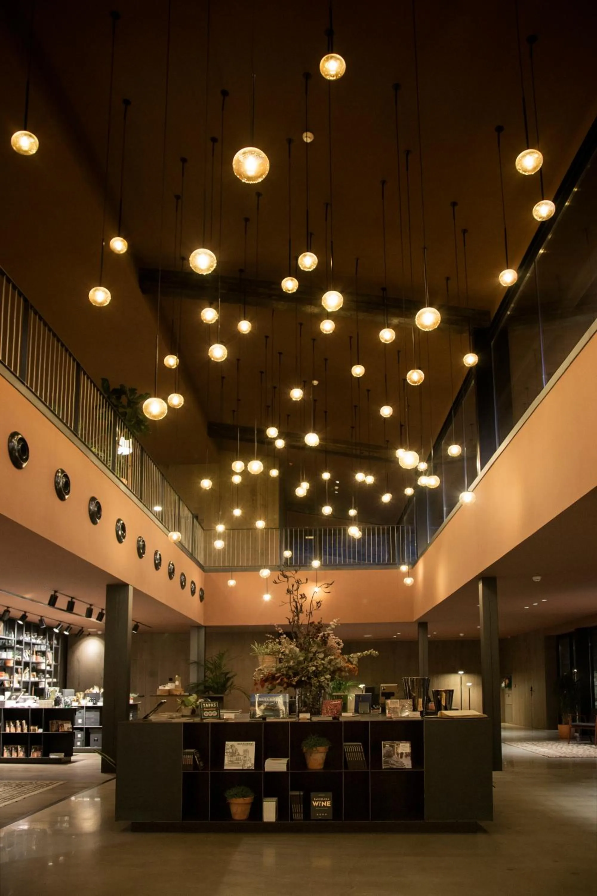Lobby or reception in Les Cabanes de l'Oller del Mas