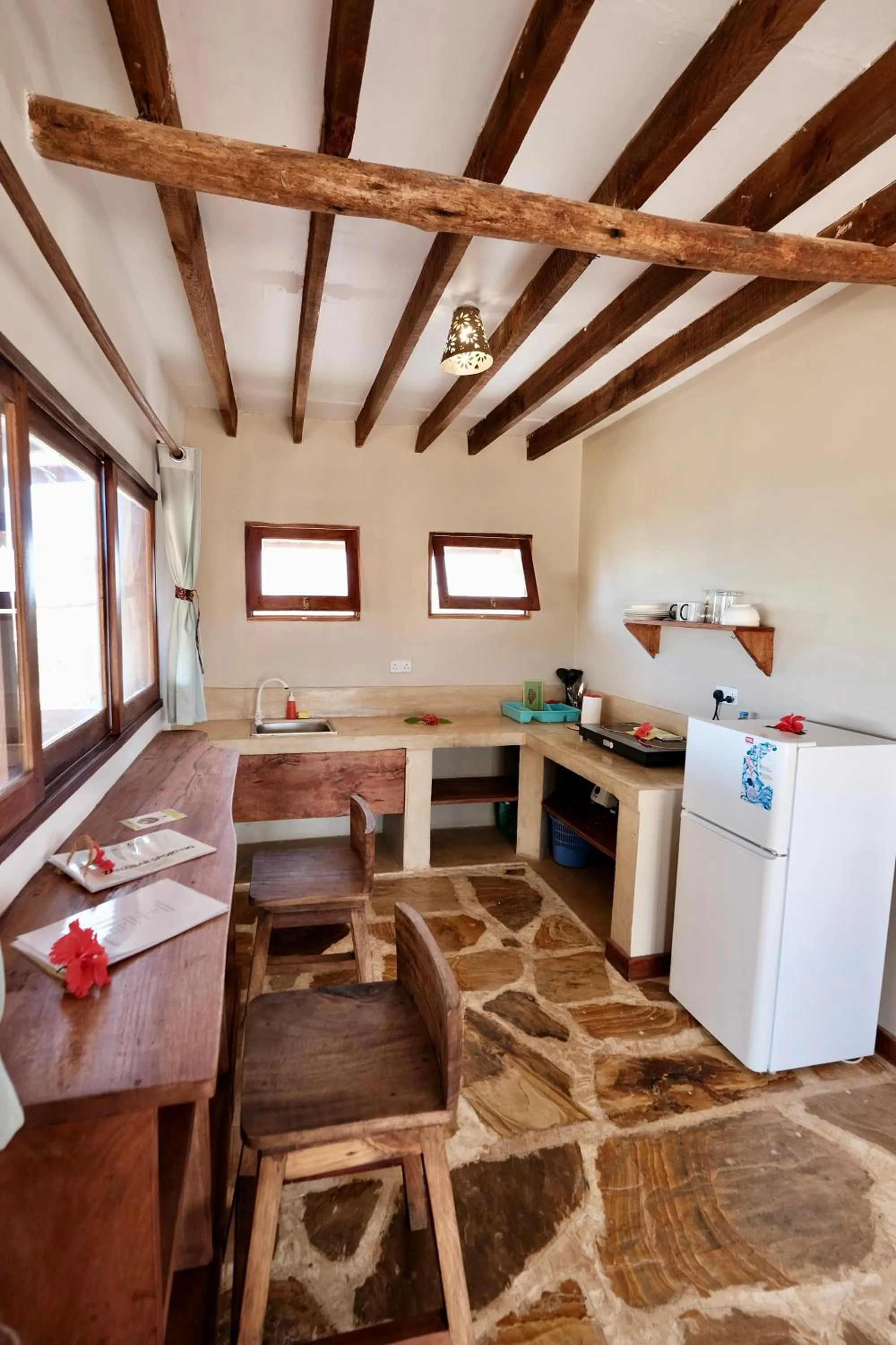 Kitchen or kitchenette in Lapili Residence