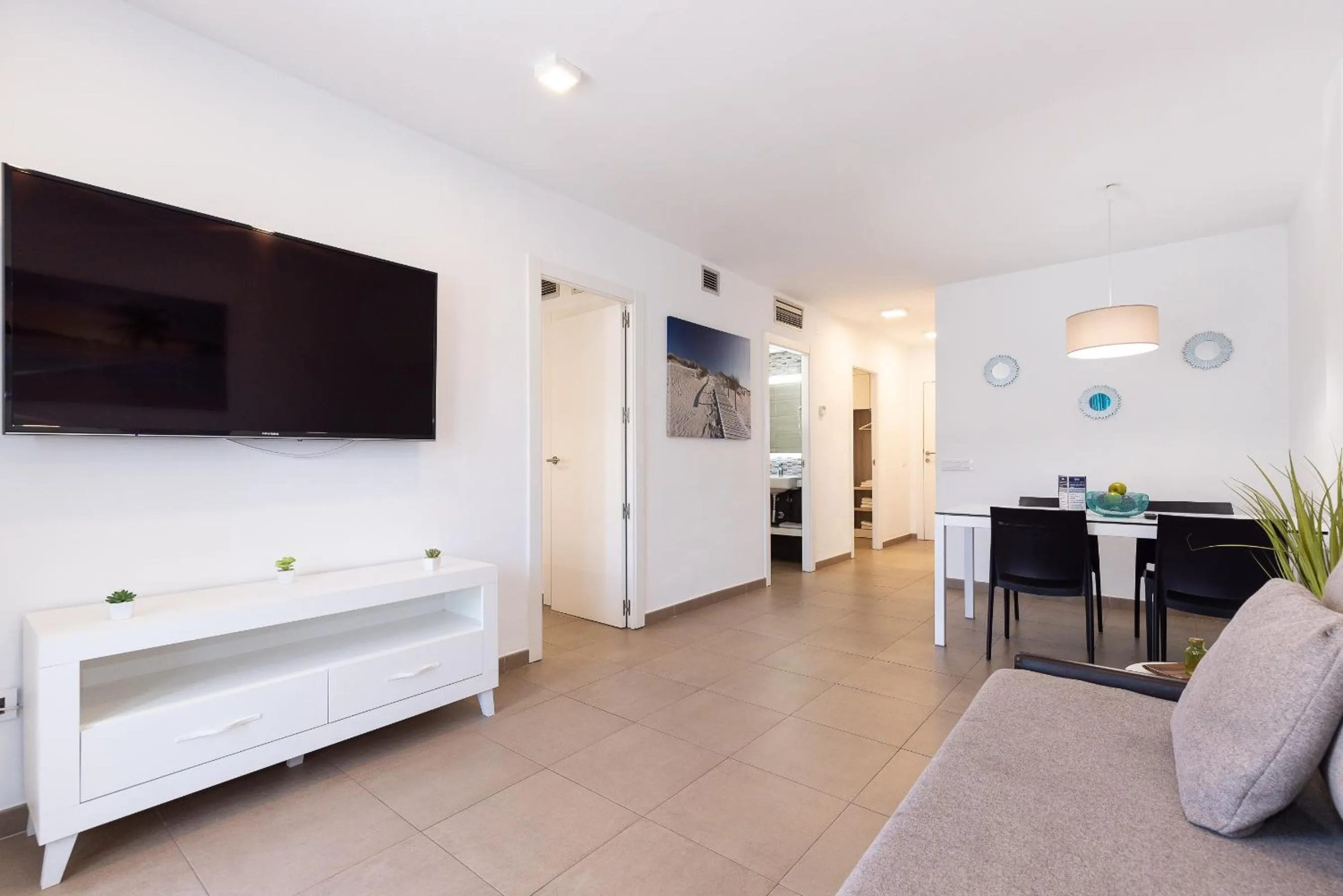 TV and multimedia, Bed in Rentalmar Murillo Plus