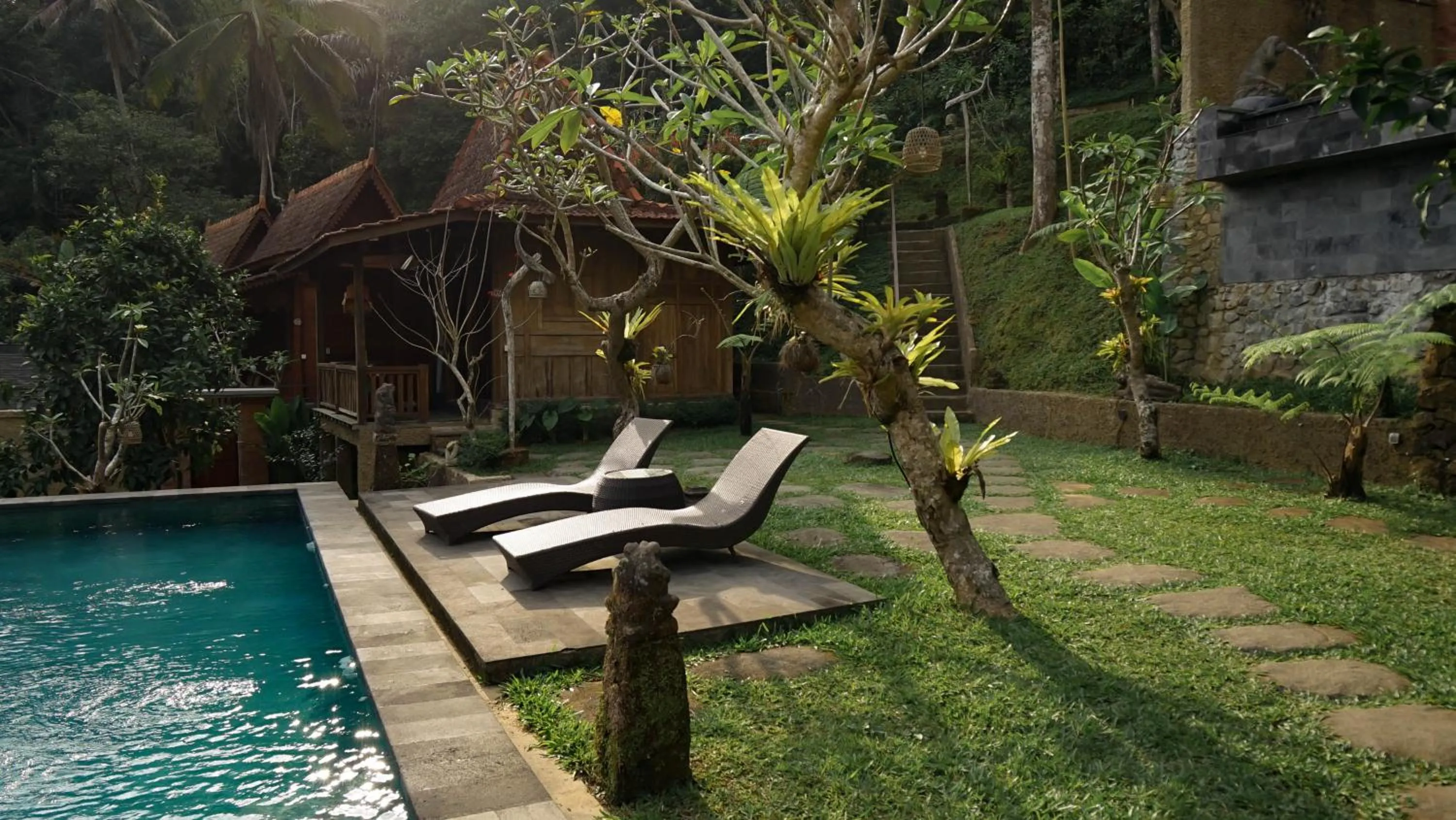 Garden in Sebatu Tulen Villa