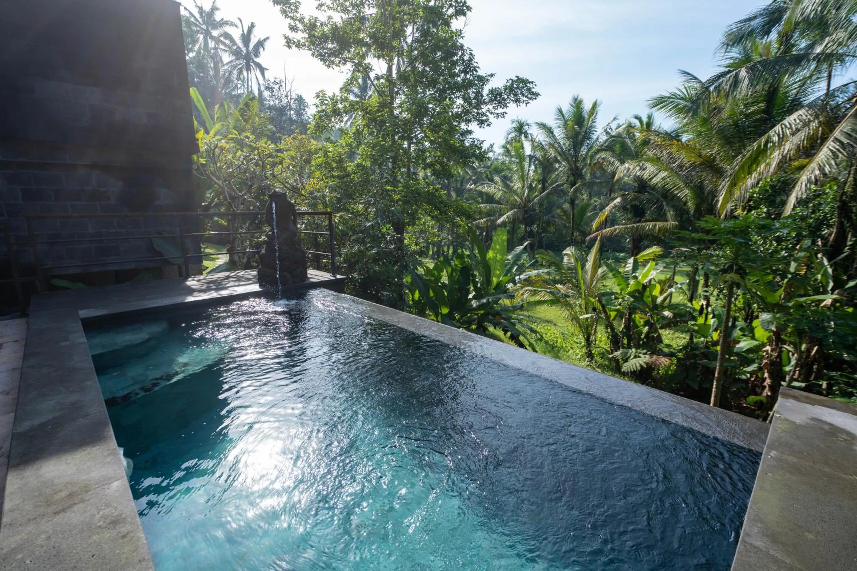 Pool view in Sebatu Tulen Villa