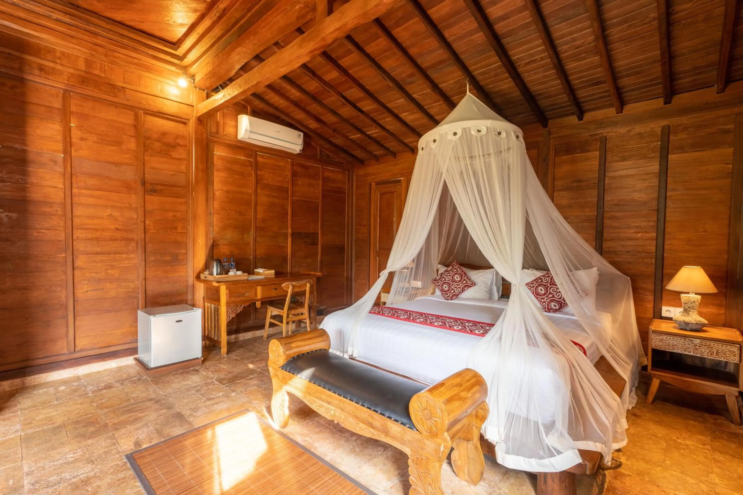 Bed in Sebatu Tulen Villa