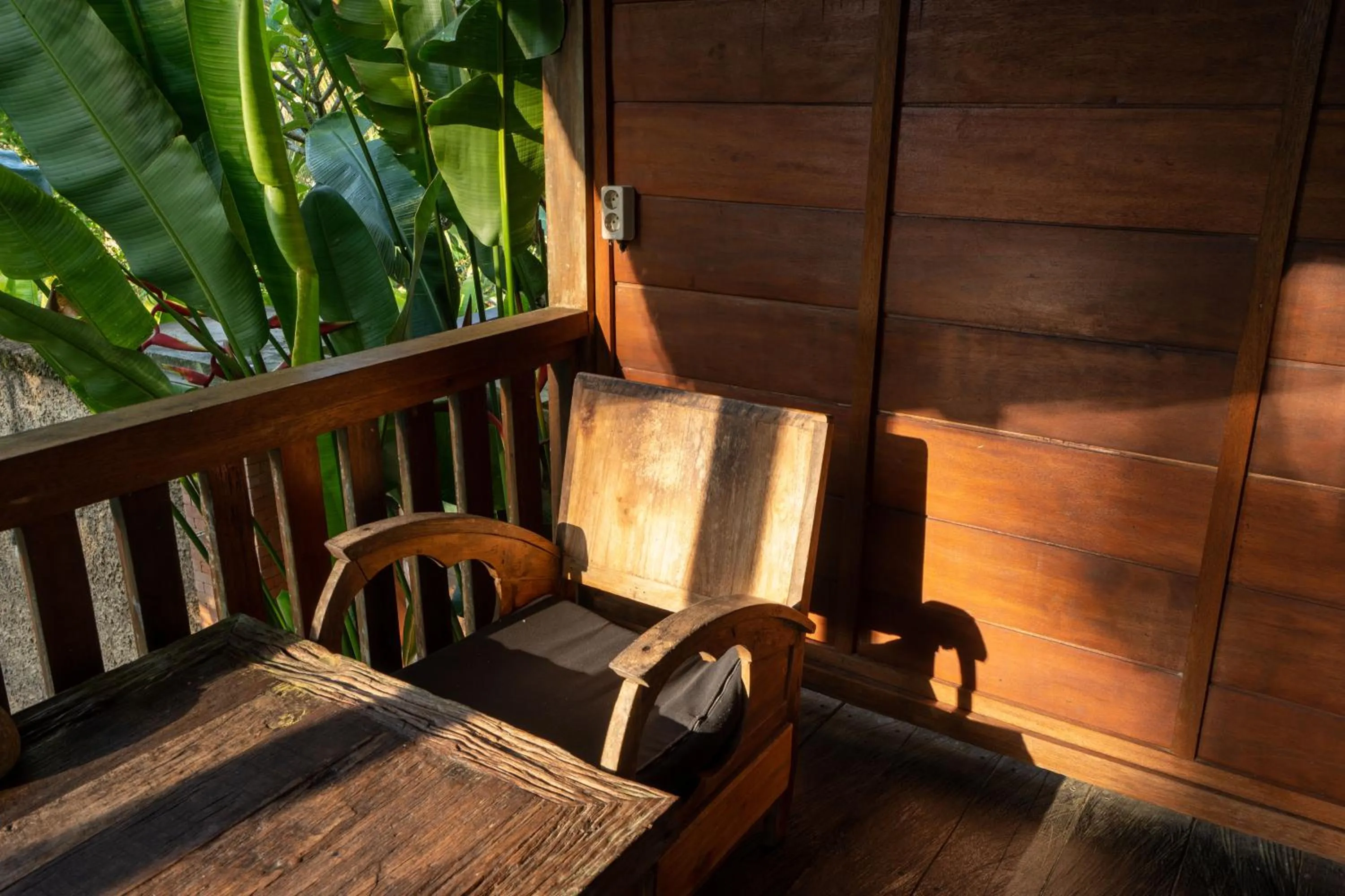 Seating area in Sebatu Tulen Villa