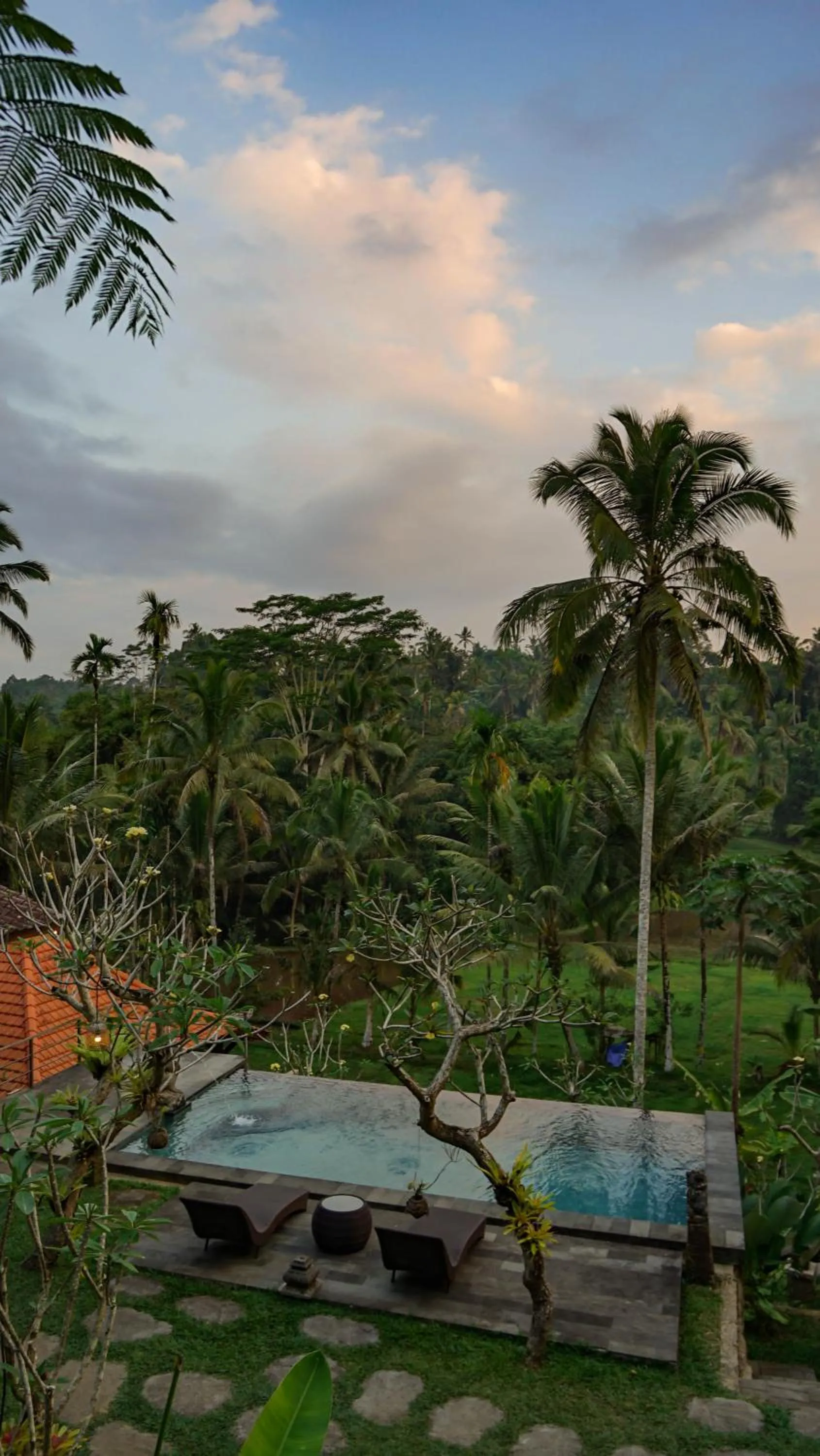 Swimming pool in Sebatu Tulen Villa