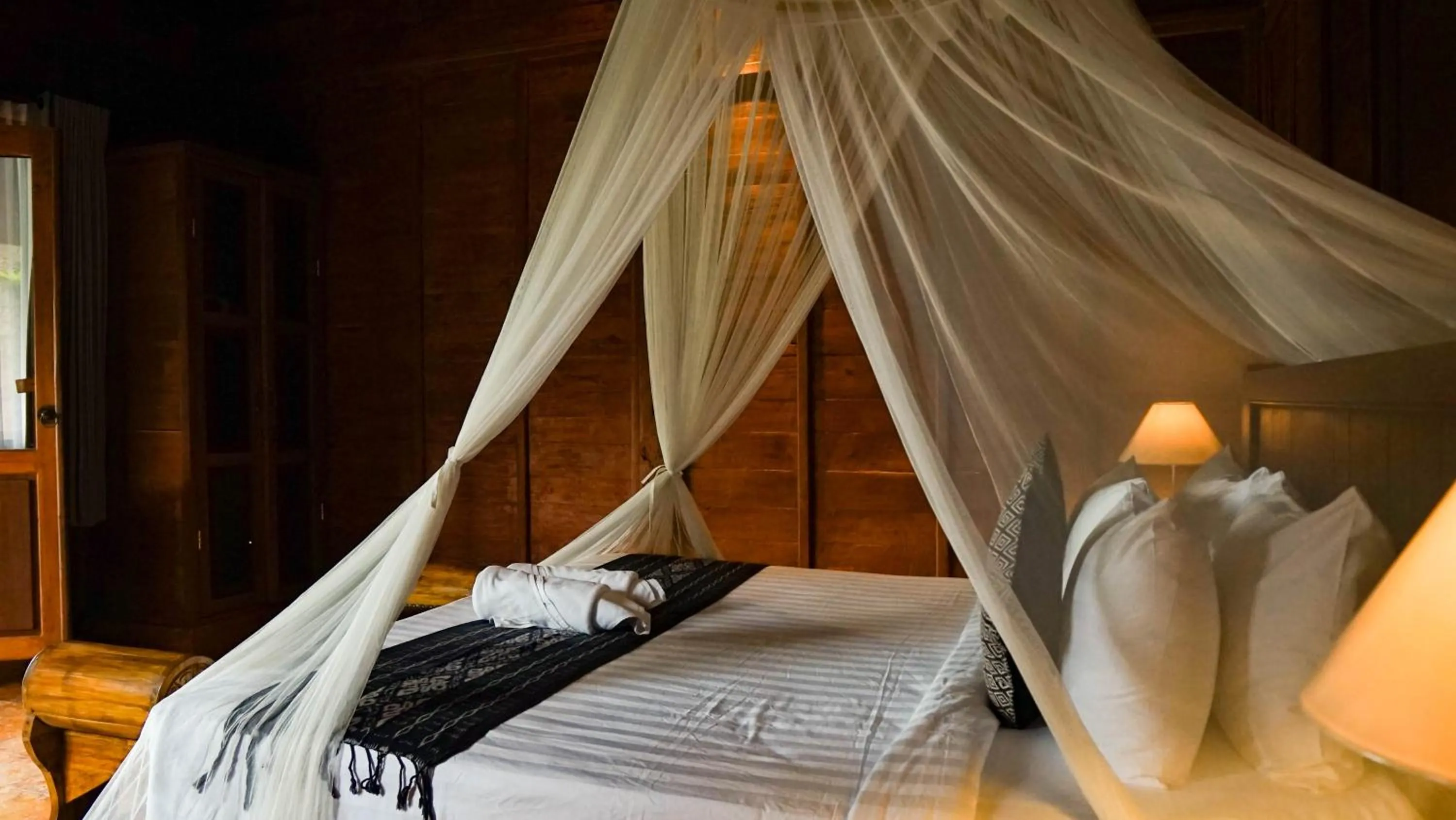 Bed in Sebatu Tulen Villa