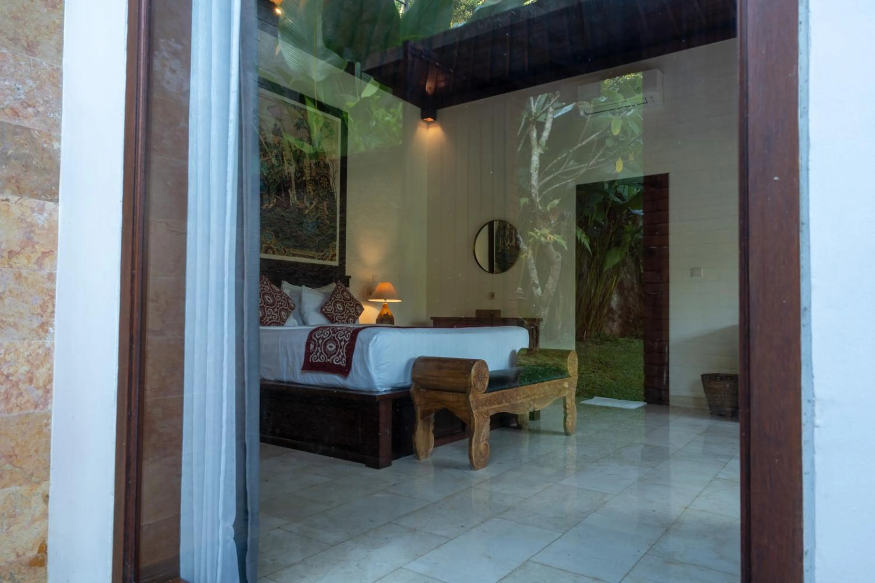 Seating area in Sebatu Tulen Villa