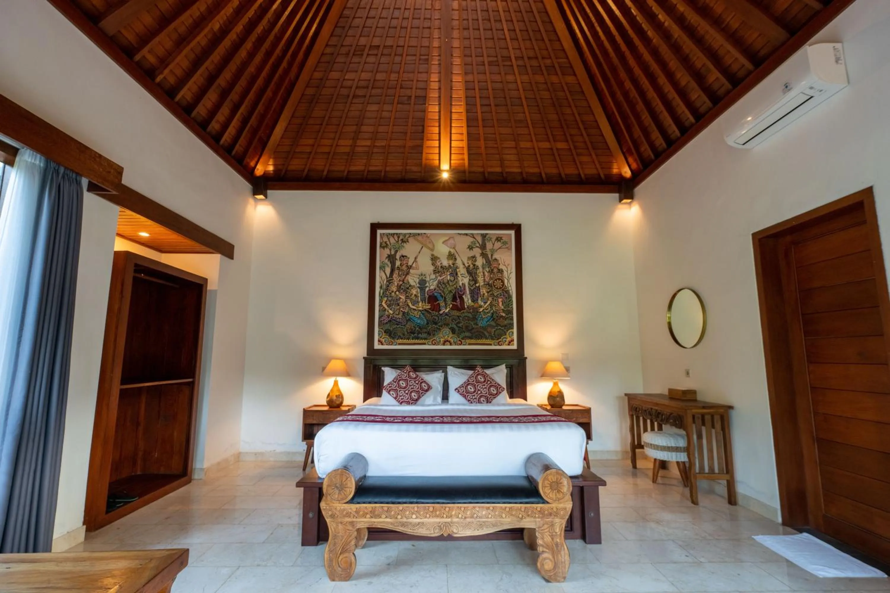 Bed in Sebatu Tulen Villa