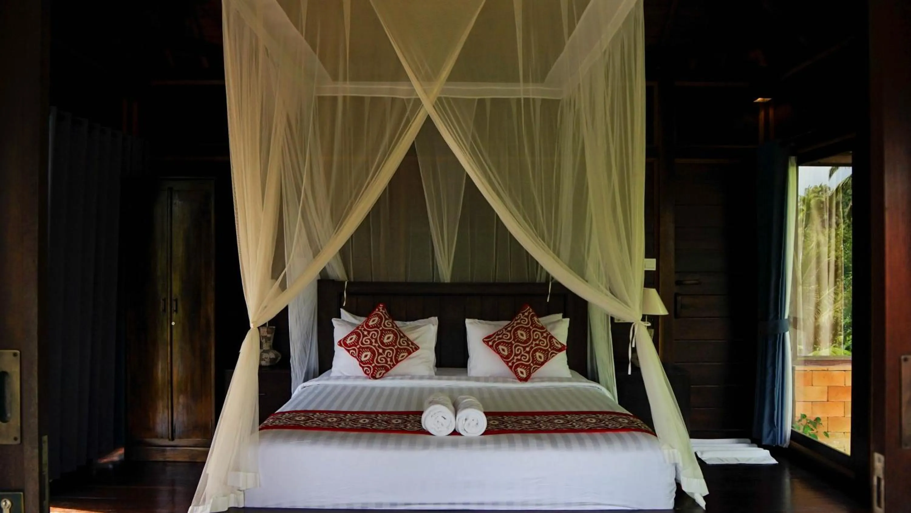 Bed in Sebatu Tulen Villa