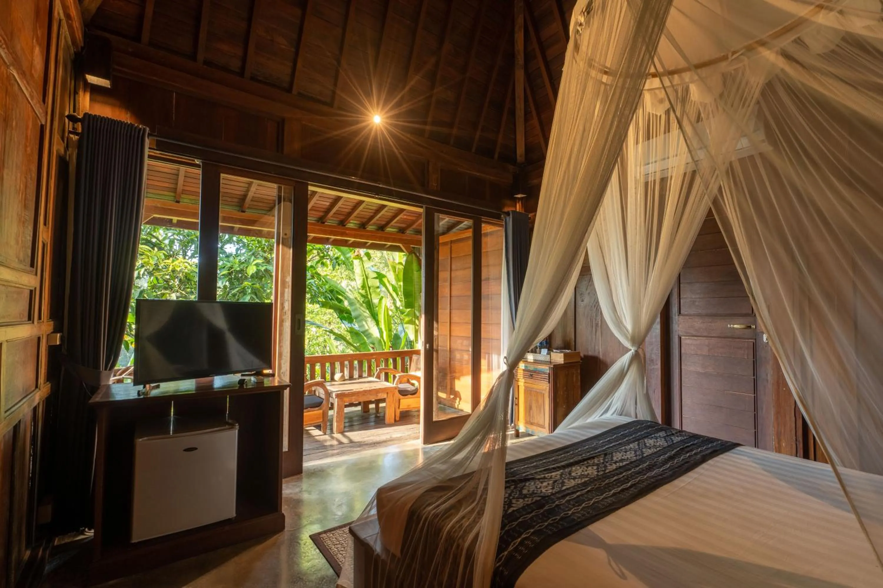 Bed in Sebatu Tulen Villa