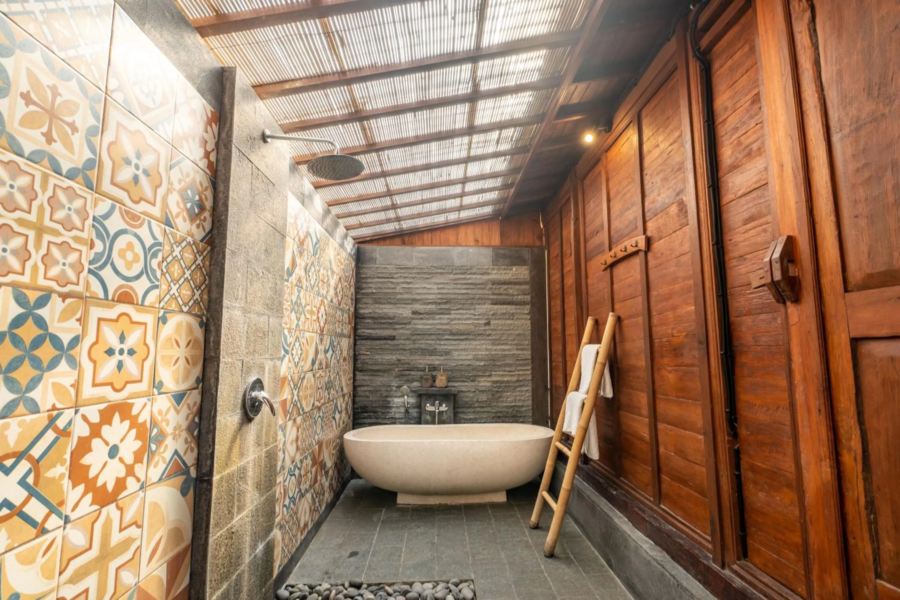 Hot Tub in Sebatu Tulen Villa