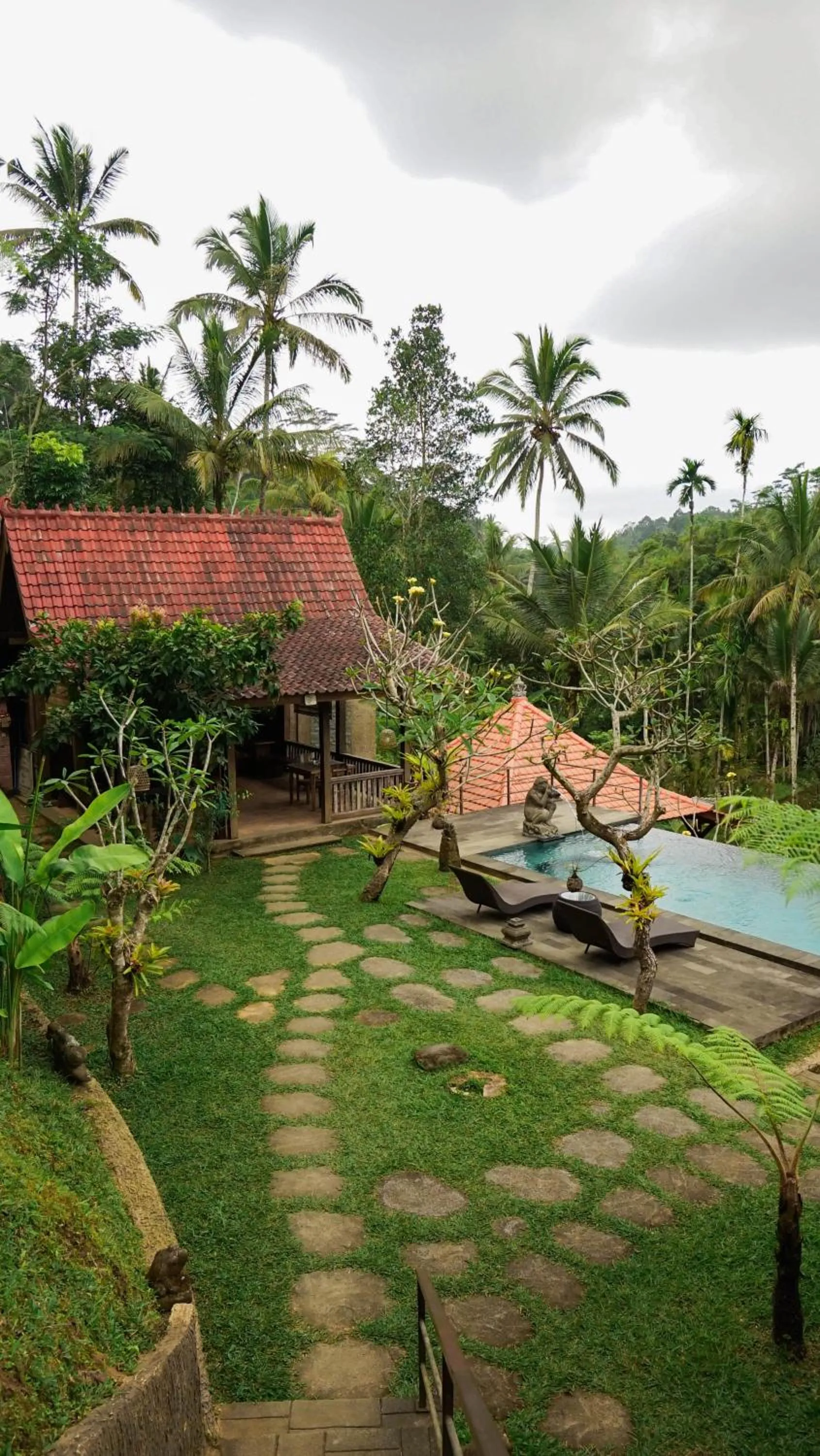 Lobby or reception in Sebatu Tulen Villa