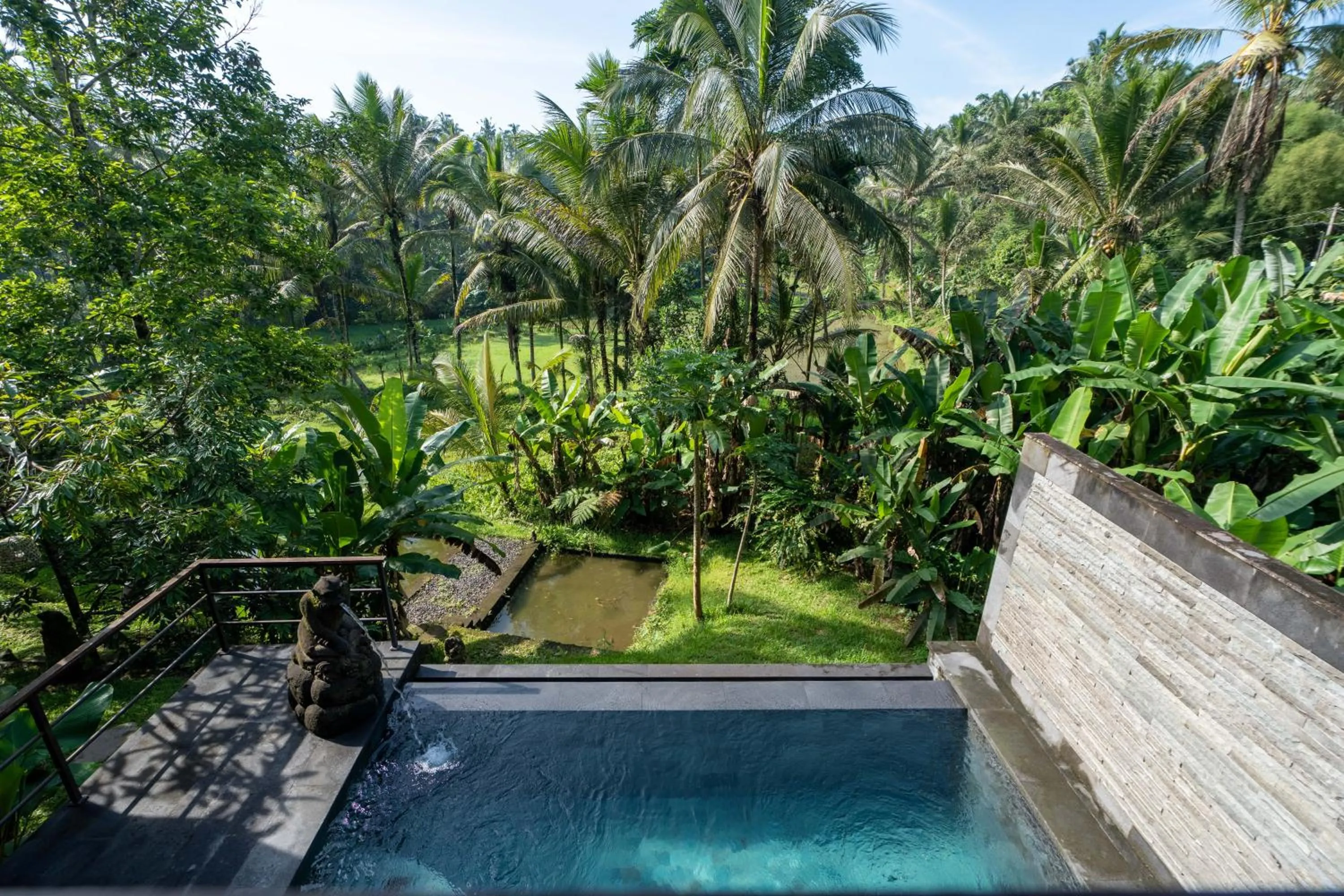 Pool view in Sebatu Tulen Villa