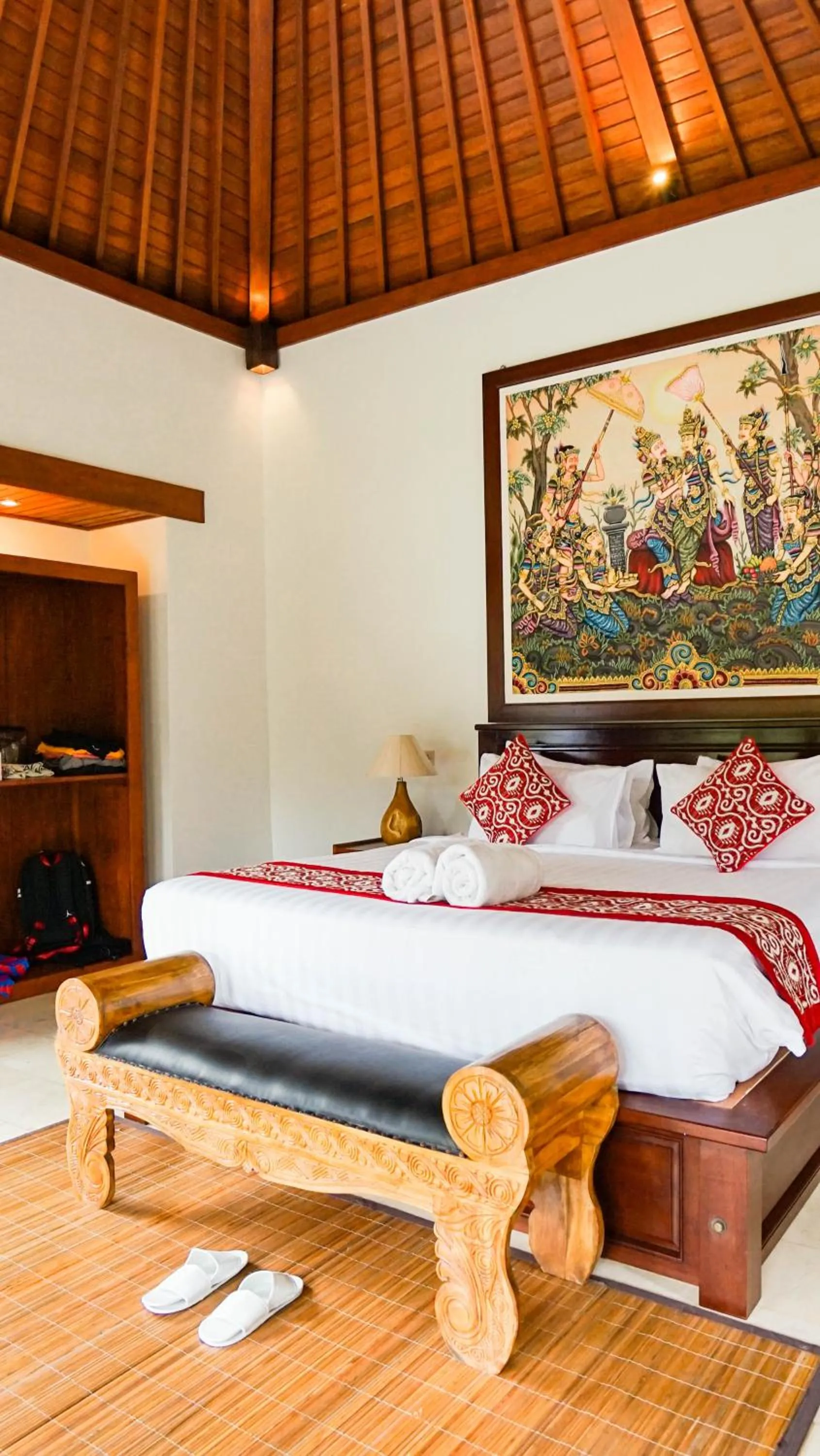 Bed in Sebatu Tulen Villa