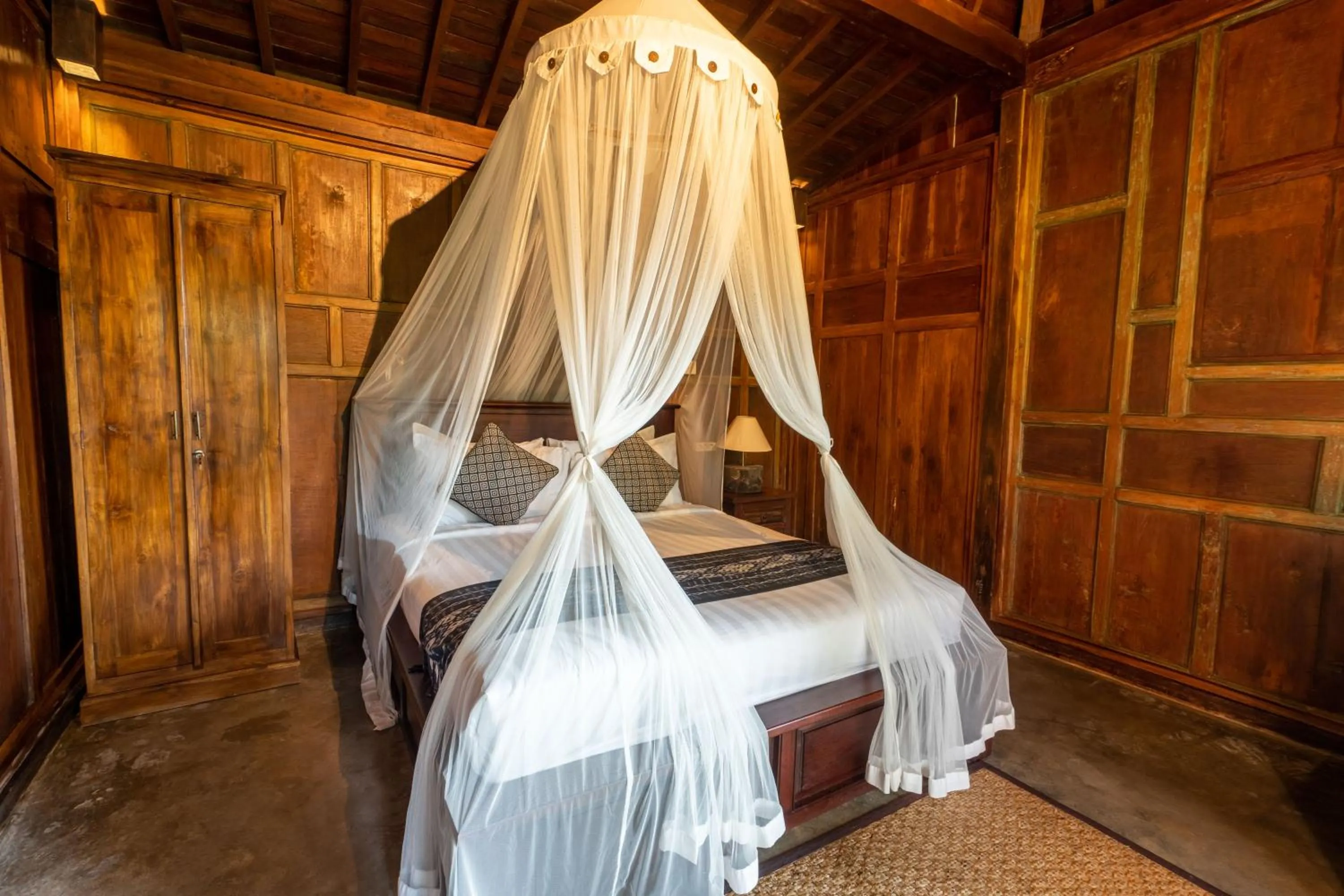 Bed in Sebatu Tulen Villa