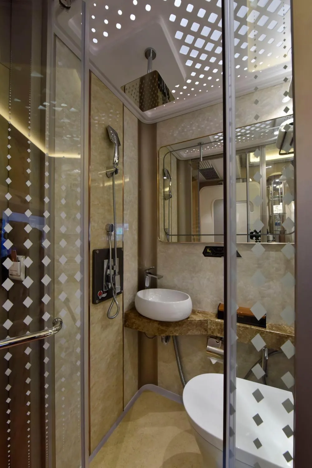 Shower in Bahrain Airport Hotel Airside Hotel for Transiting and Departing Passengers only