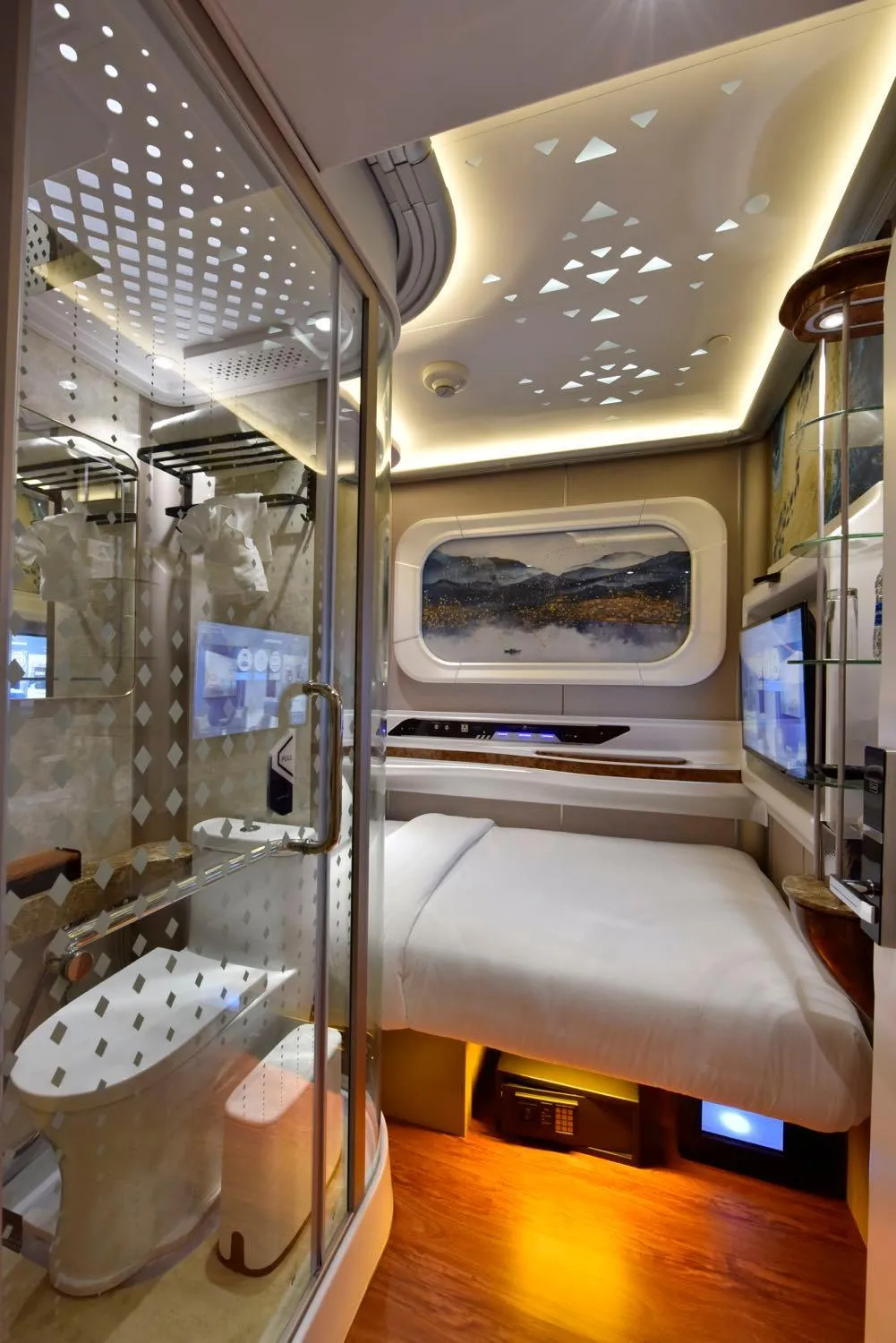 Shower in Bahrain Airport Hotel Airside Hotel for Transiting and Departing Passengers only