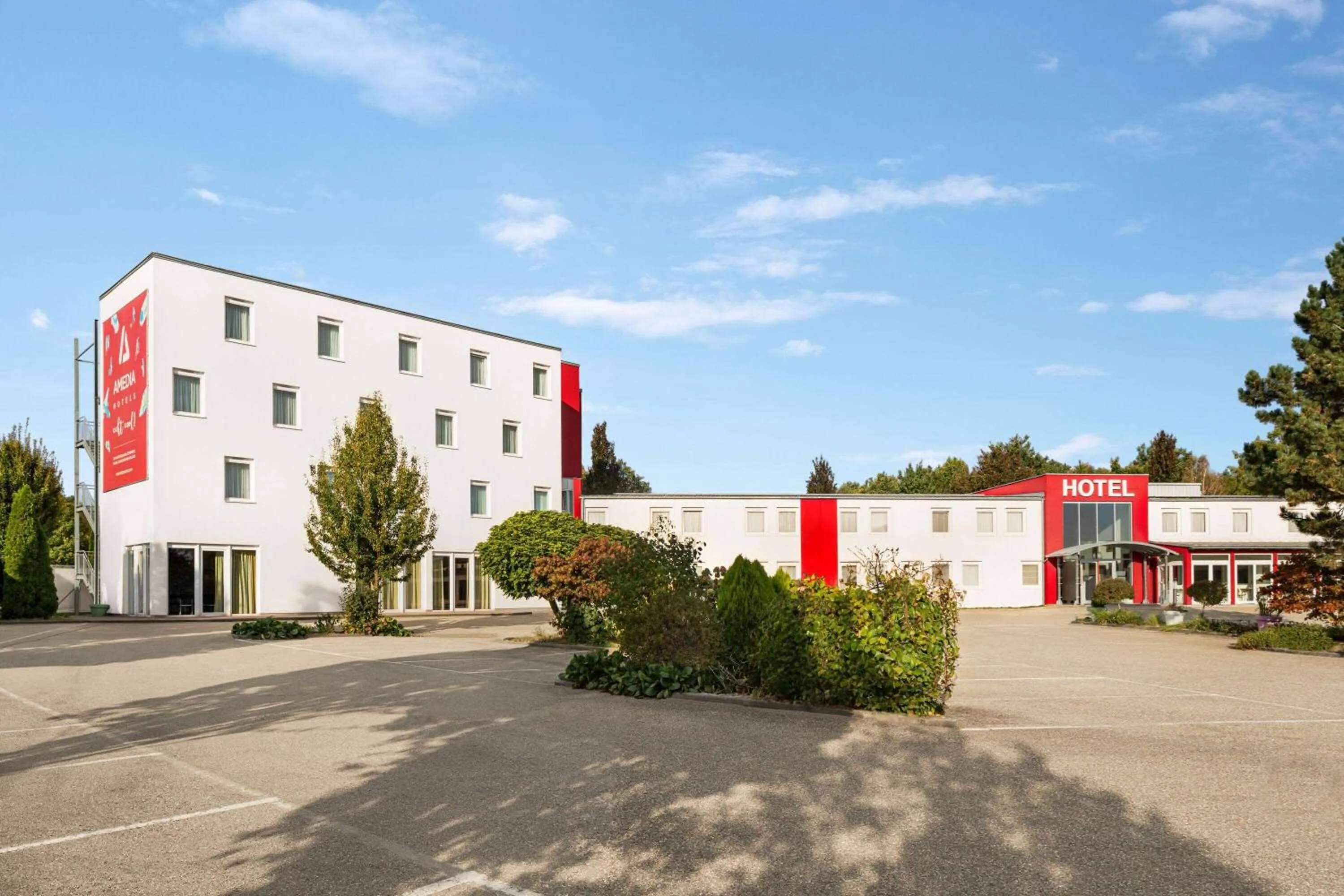 Property building in Amedia Express Sattledt, Trademark Collection by Wyndham