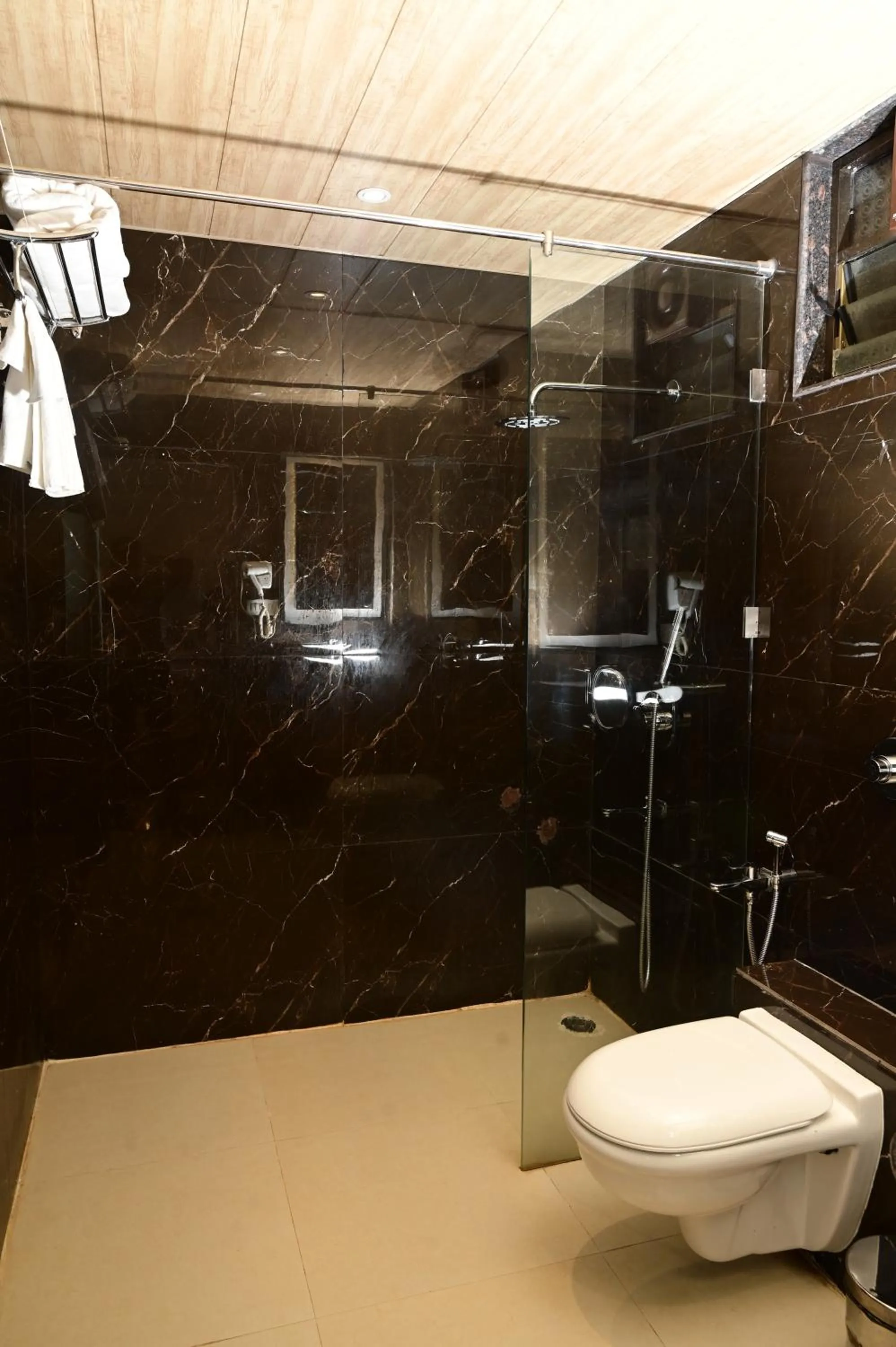 Bathroom in Shanti Solitaire, Arpora