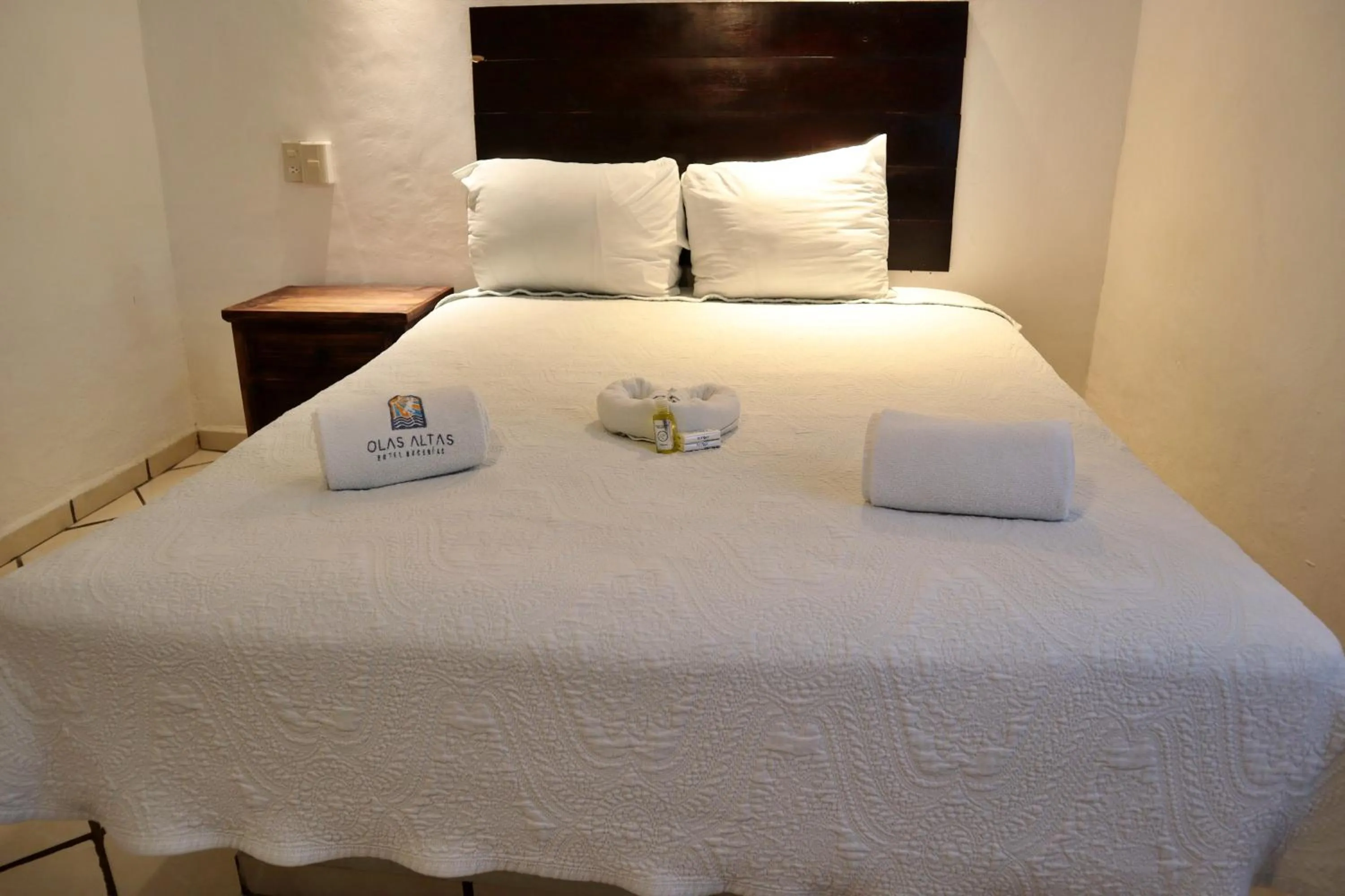 Bed in HOTEL OLAS ALTAS BUCERIAS