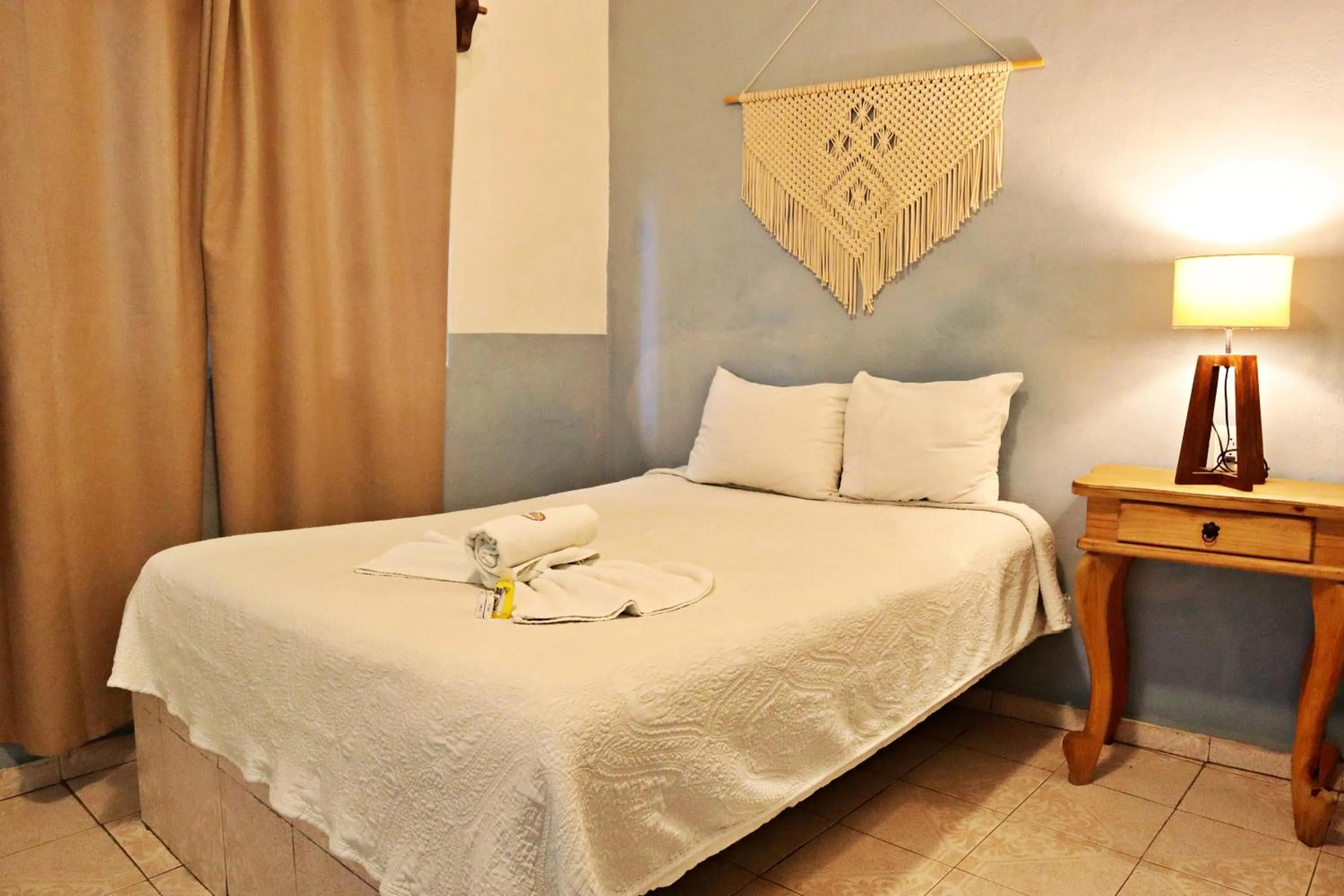 Bedroom, Bed in HOTEL OLAS ALTAS BUCERIAS