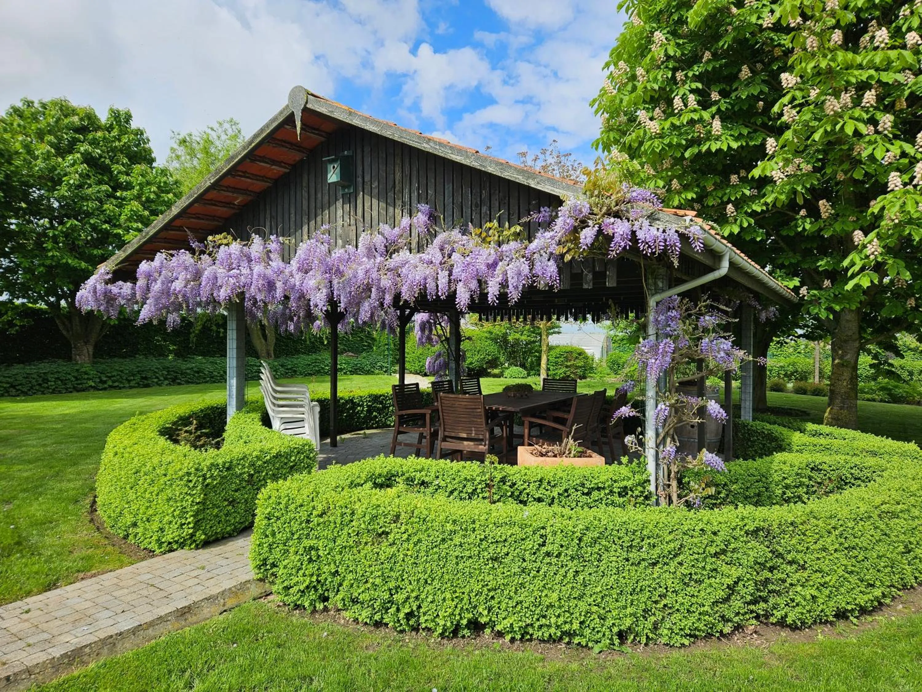 Garden in 't Hooghe Licht Bed & Breakfast