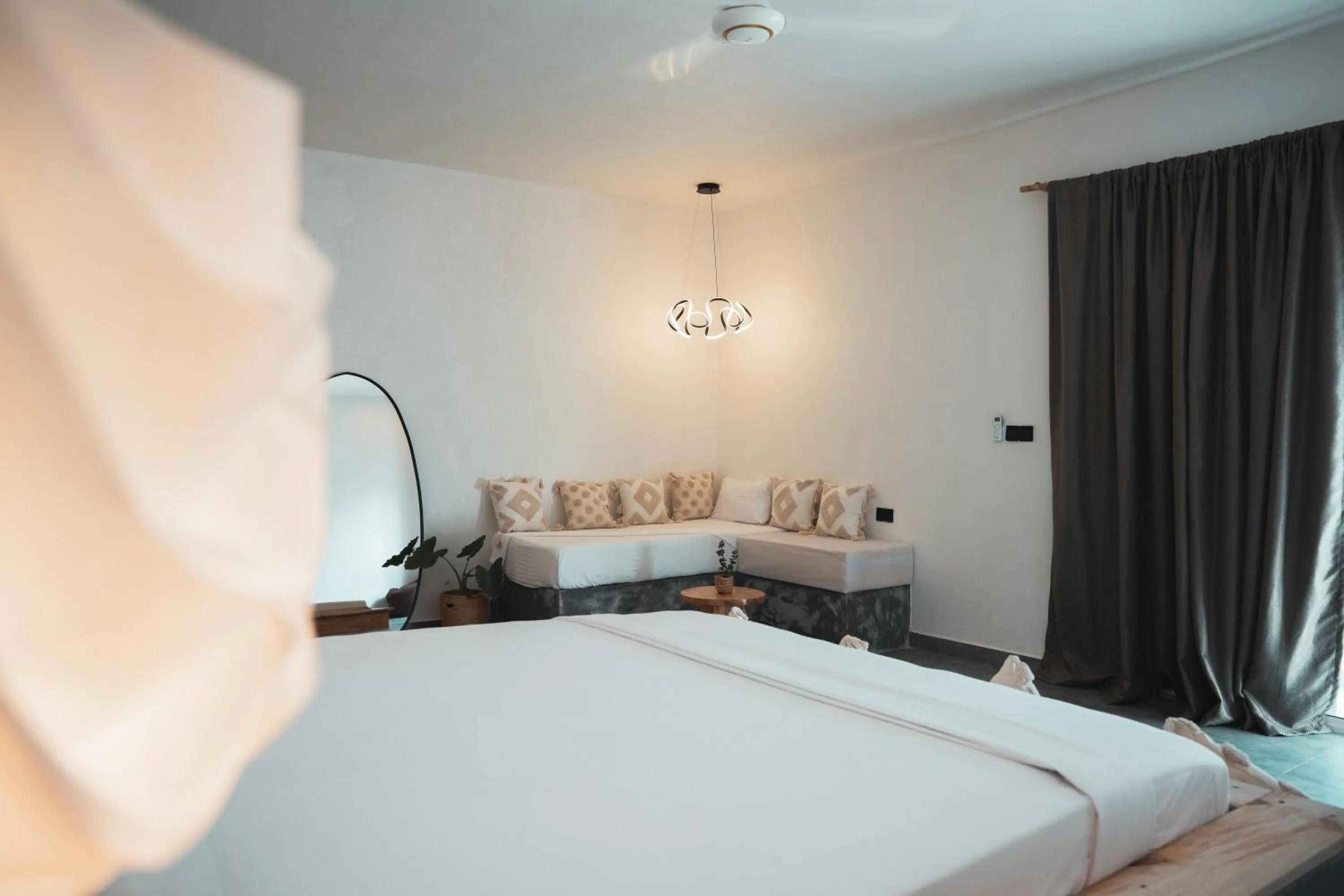 Bed in Maisha Matamu Boutique