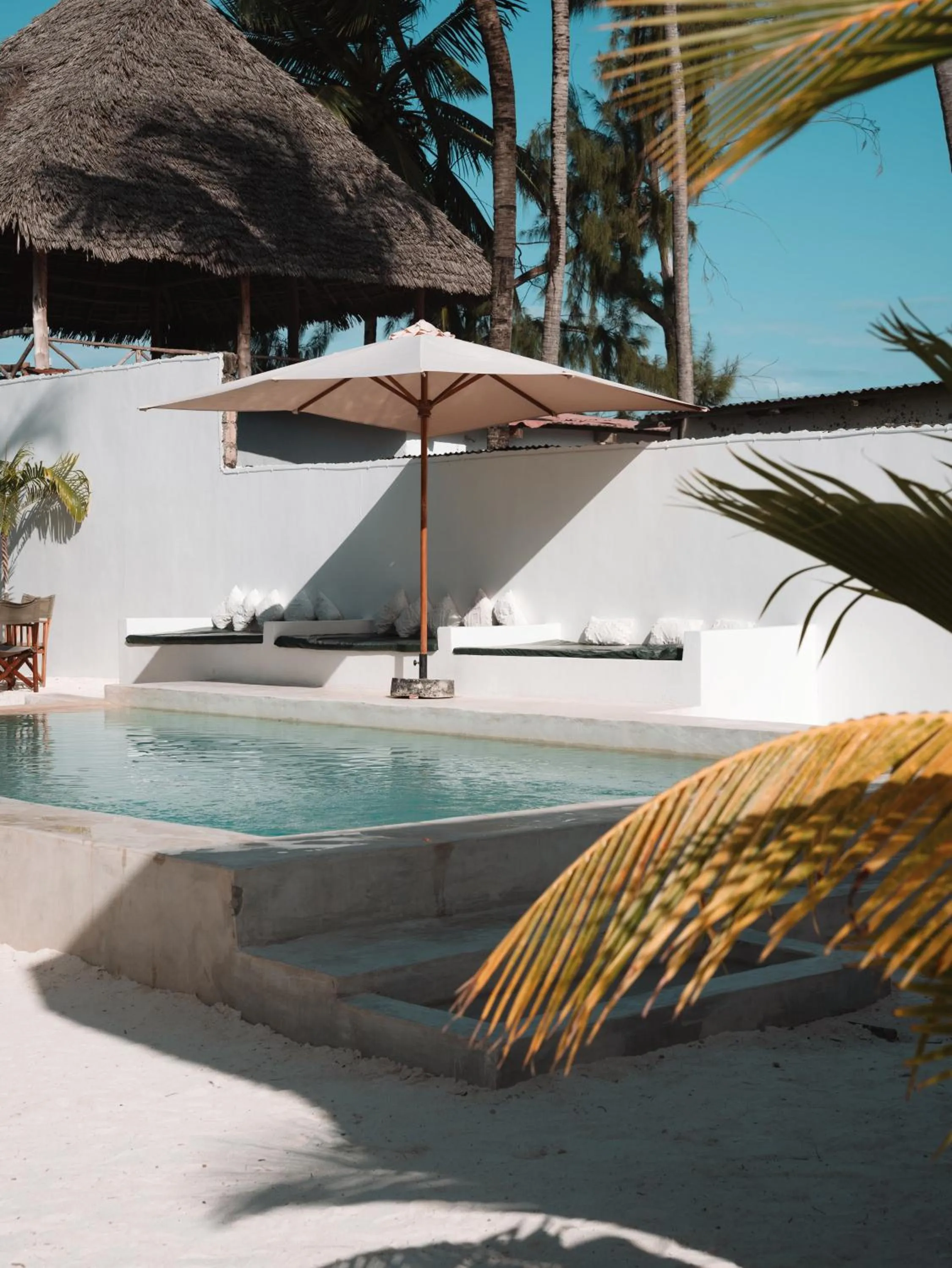 Swimming pool in Maisha Matamu Boutique