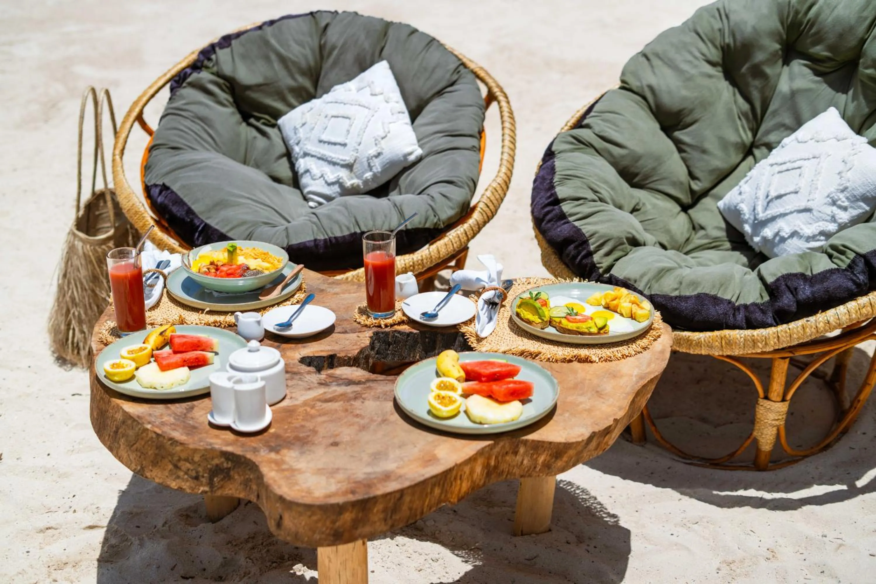 Breakfast in Maisha Matamu Boutique