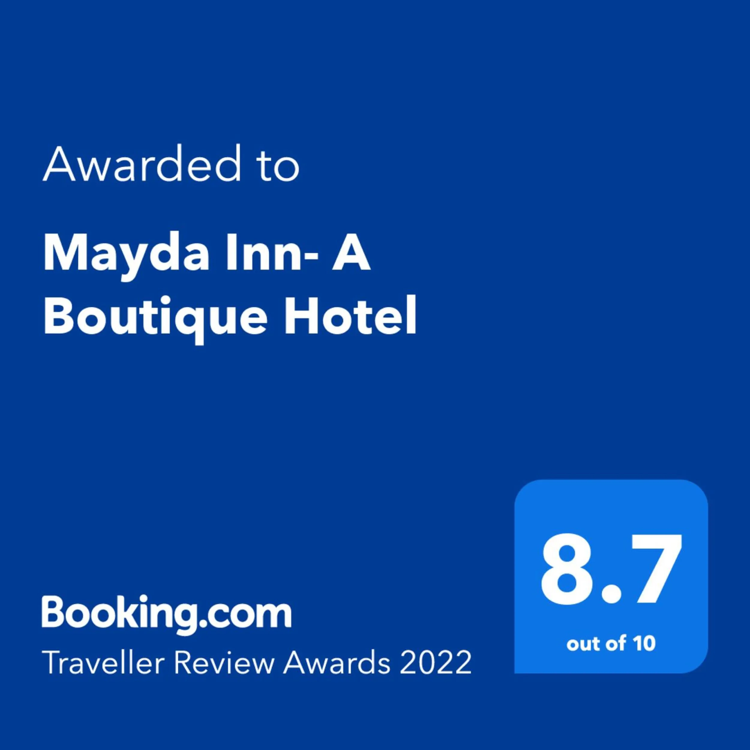 Property building in Mayda Inn- A Boutique Hotel