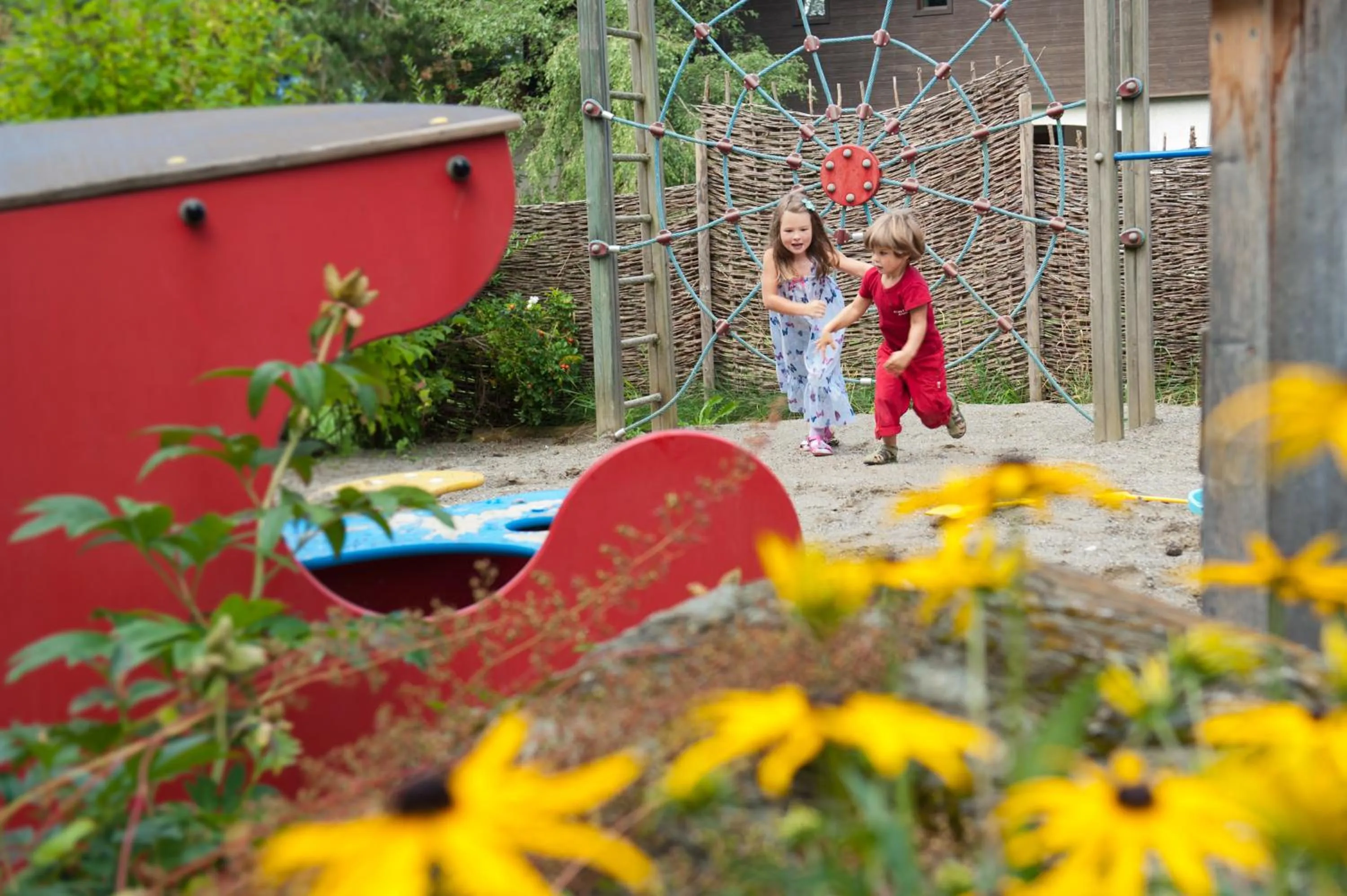 Garden in Naturhotel Ortners Eschenhof