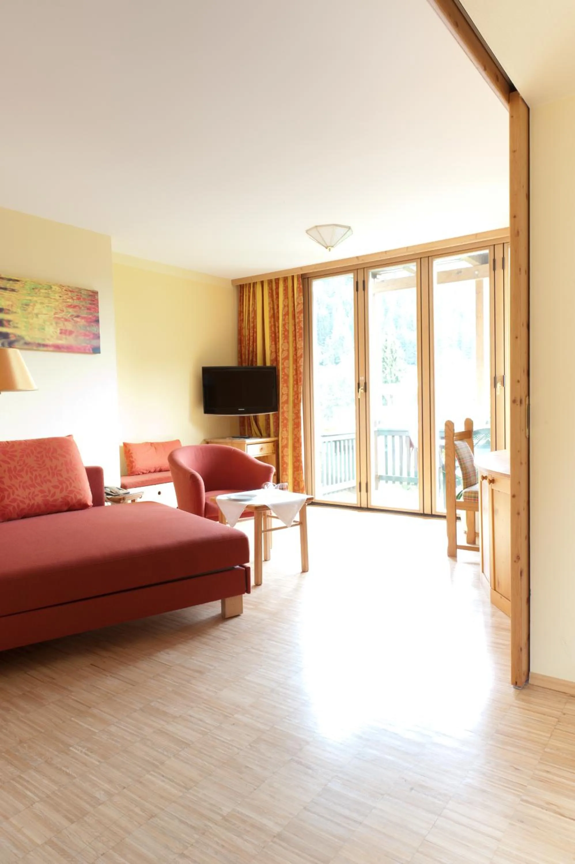 Balcony/Terrace in Naturhotel Ortners Eschenhof