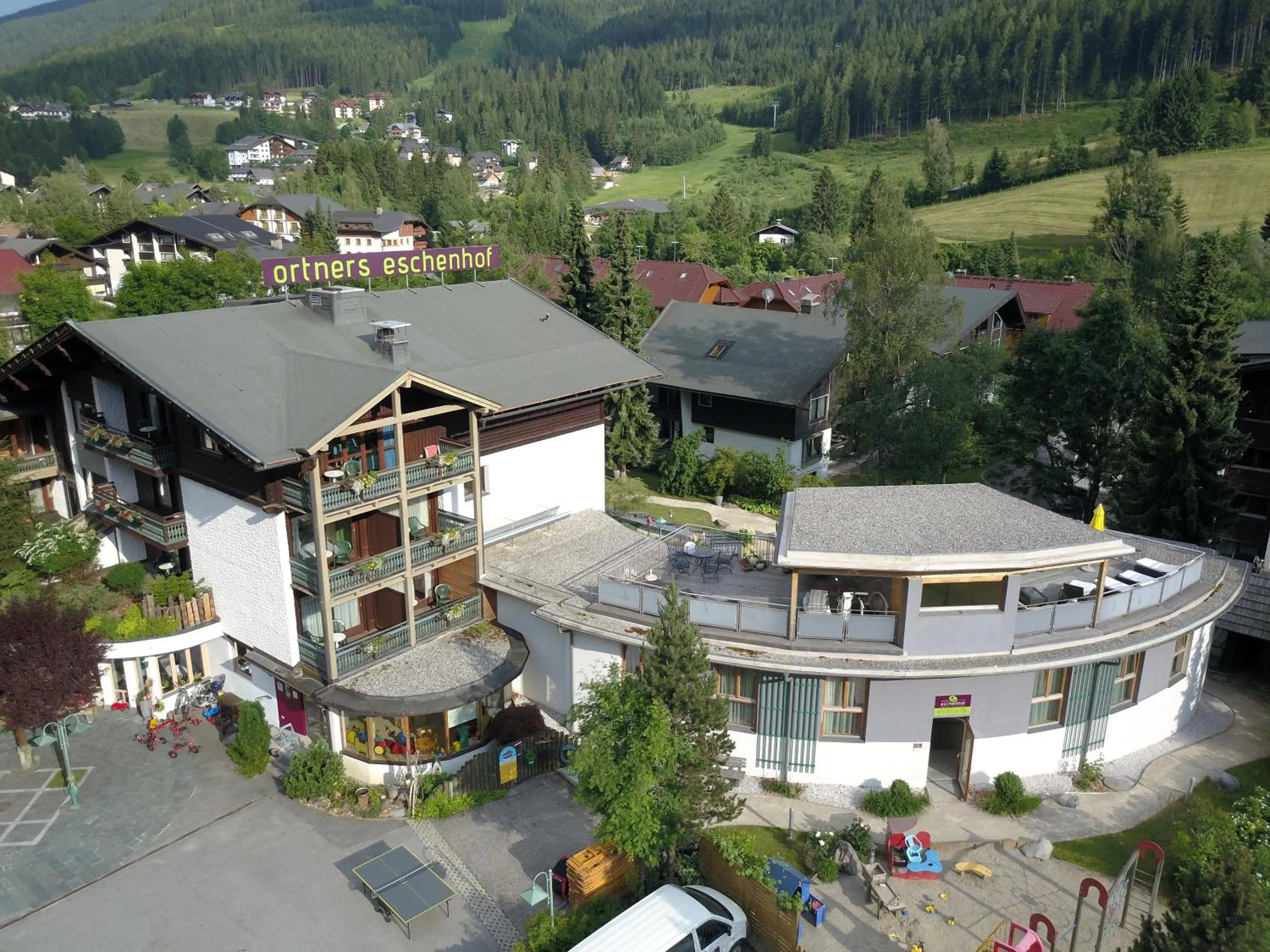 Facade/entrance in Naturhotel Ortners Eschenhof