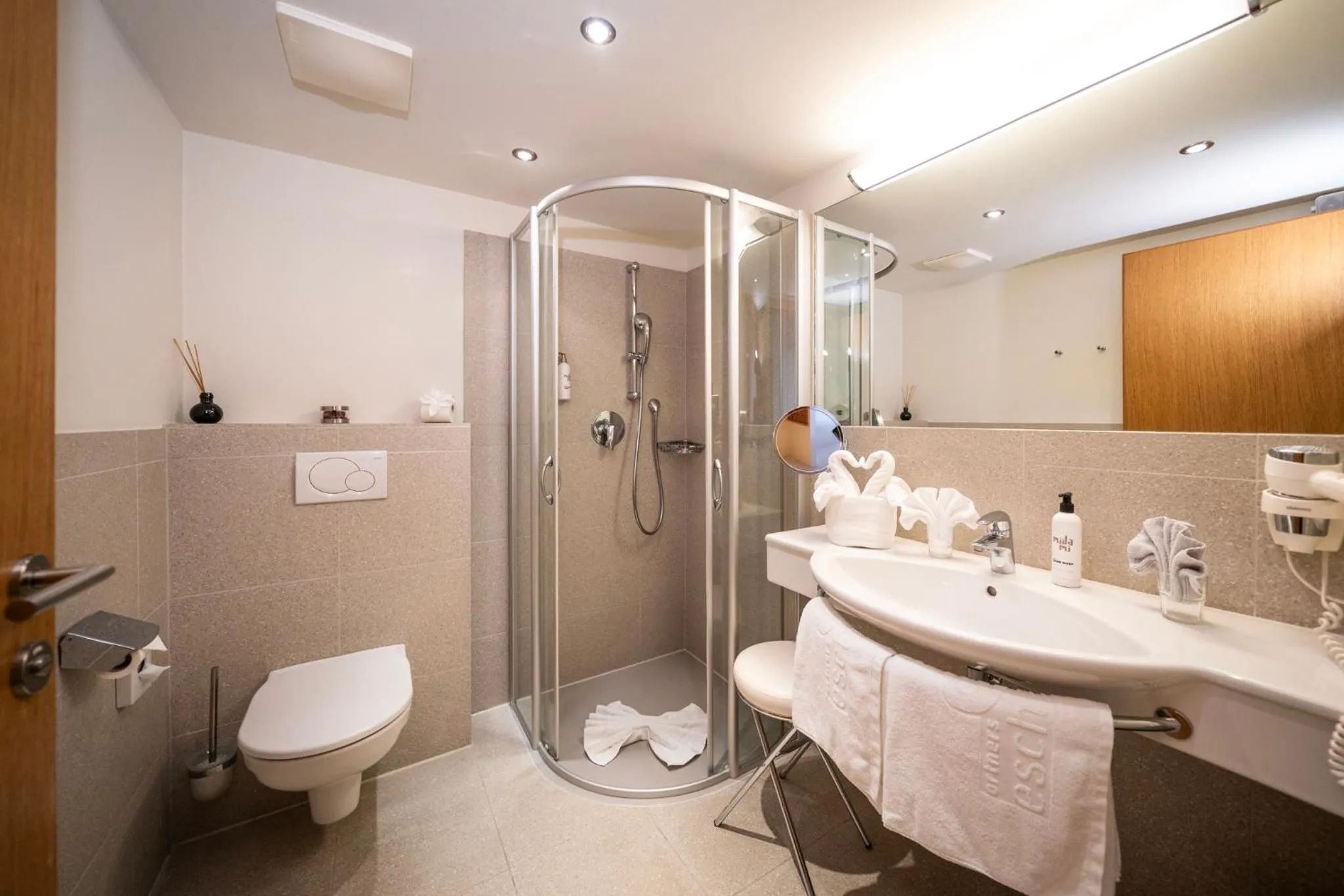 Shower in Naturhotel Ortners Eschenhof