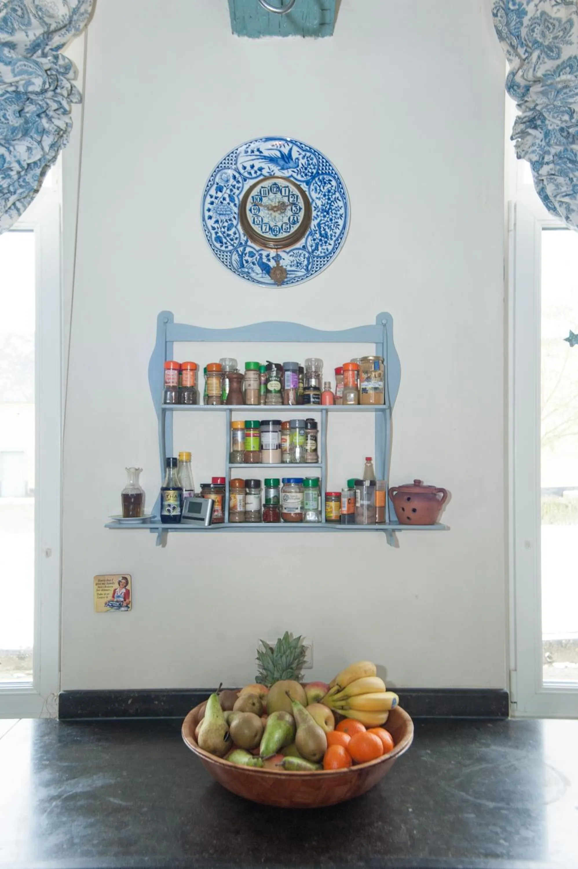 Decorative detail in B&B Cense de la Tour