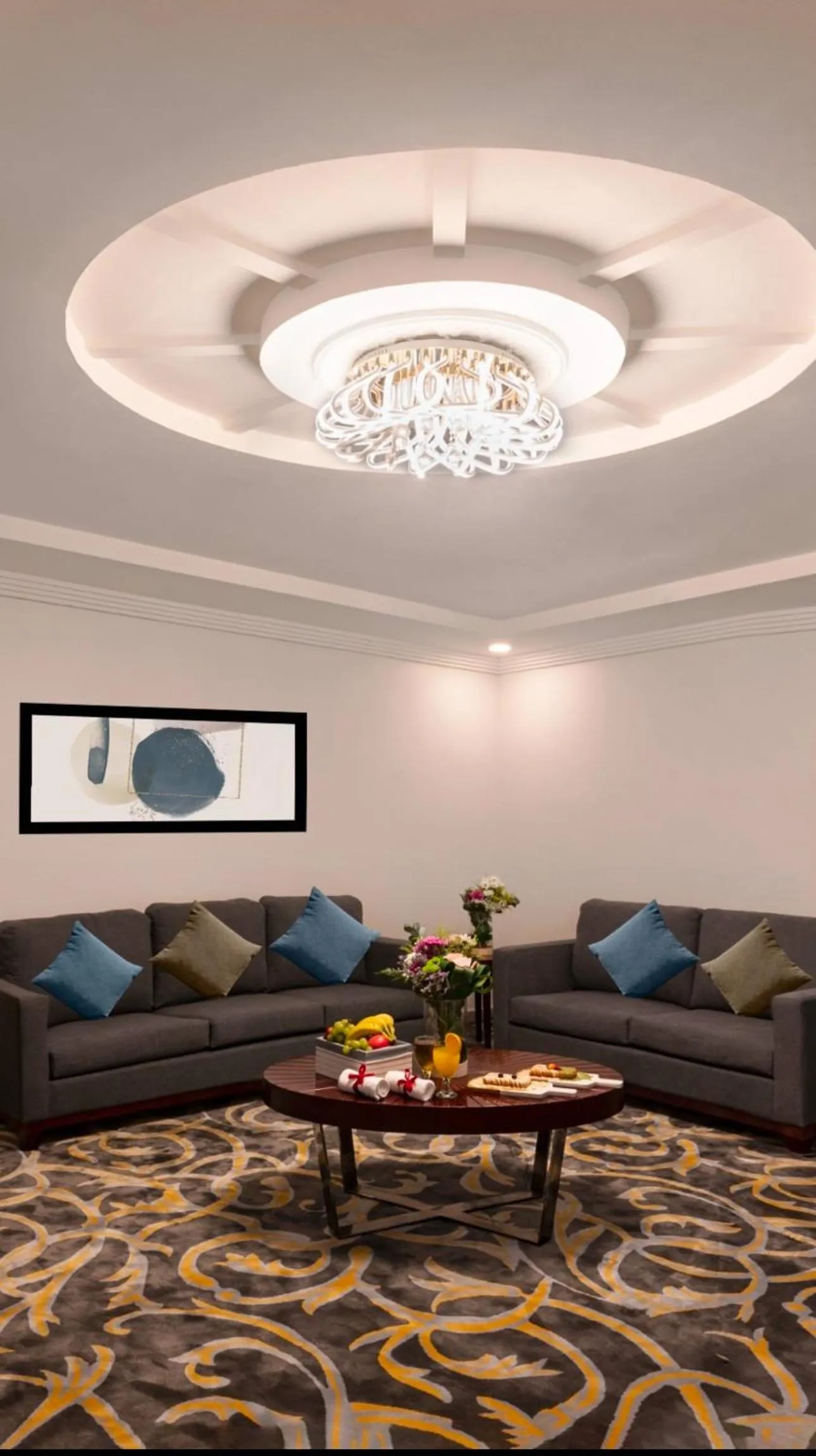 Living room in Laten Suites Prince Sultan