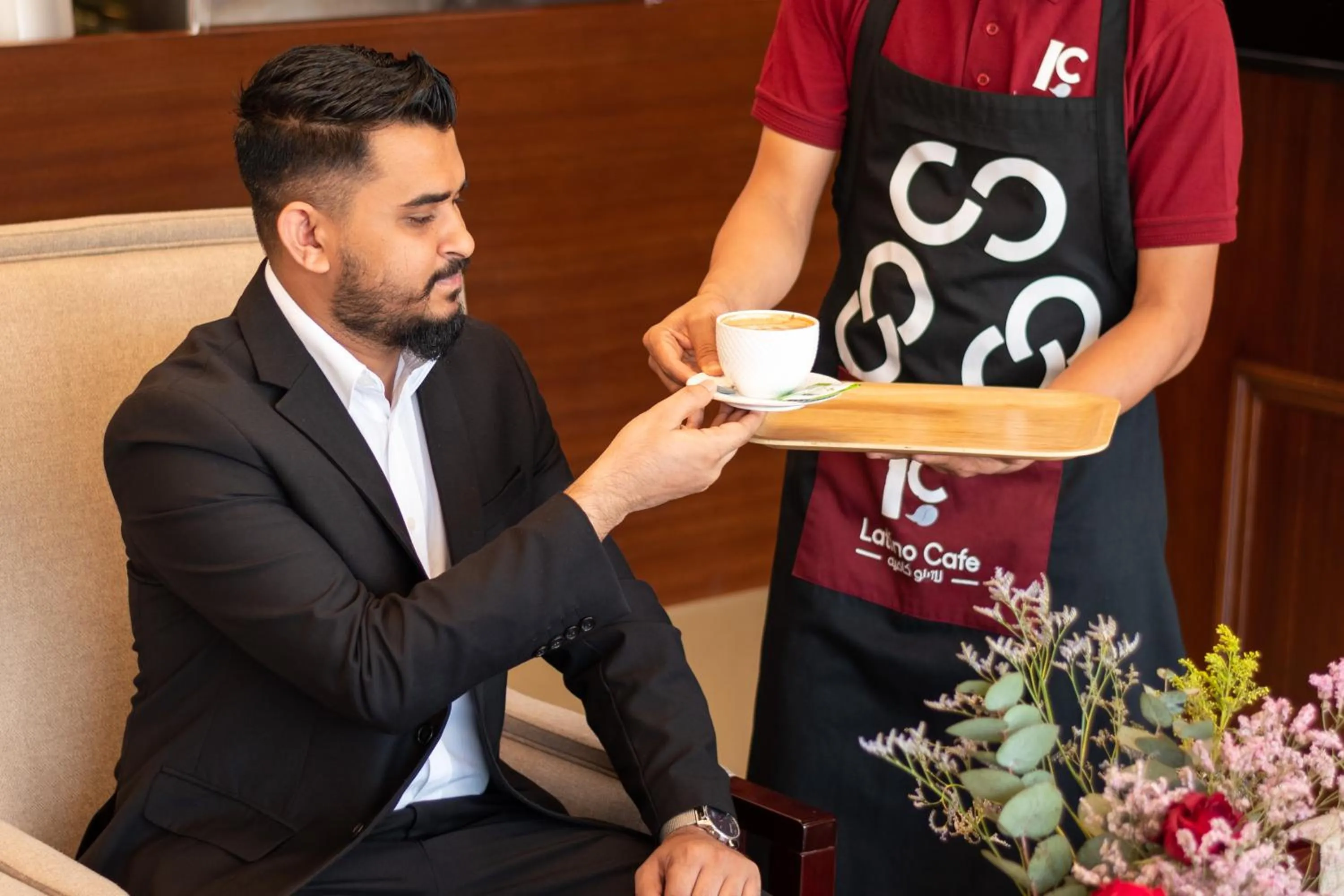 Lobby or reception in Laten Suites Prince Sultan