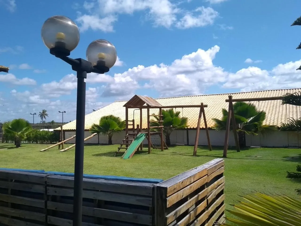 Children play ground in Tree Bies Resort