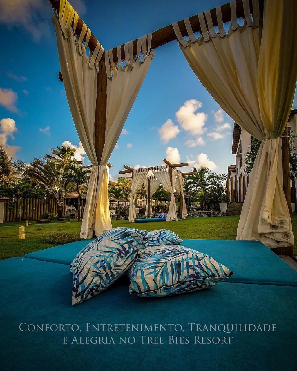 Garden in Tree Bies Resort