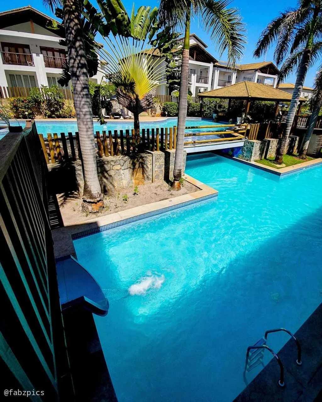 Pool view in Tree Bies Resort