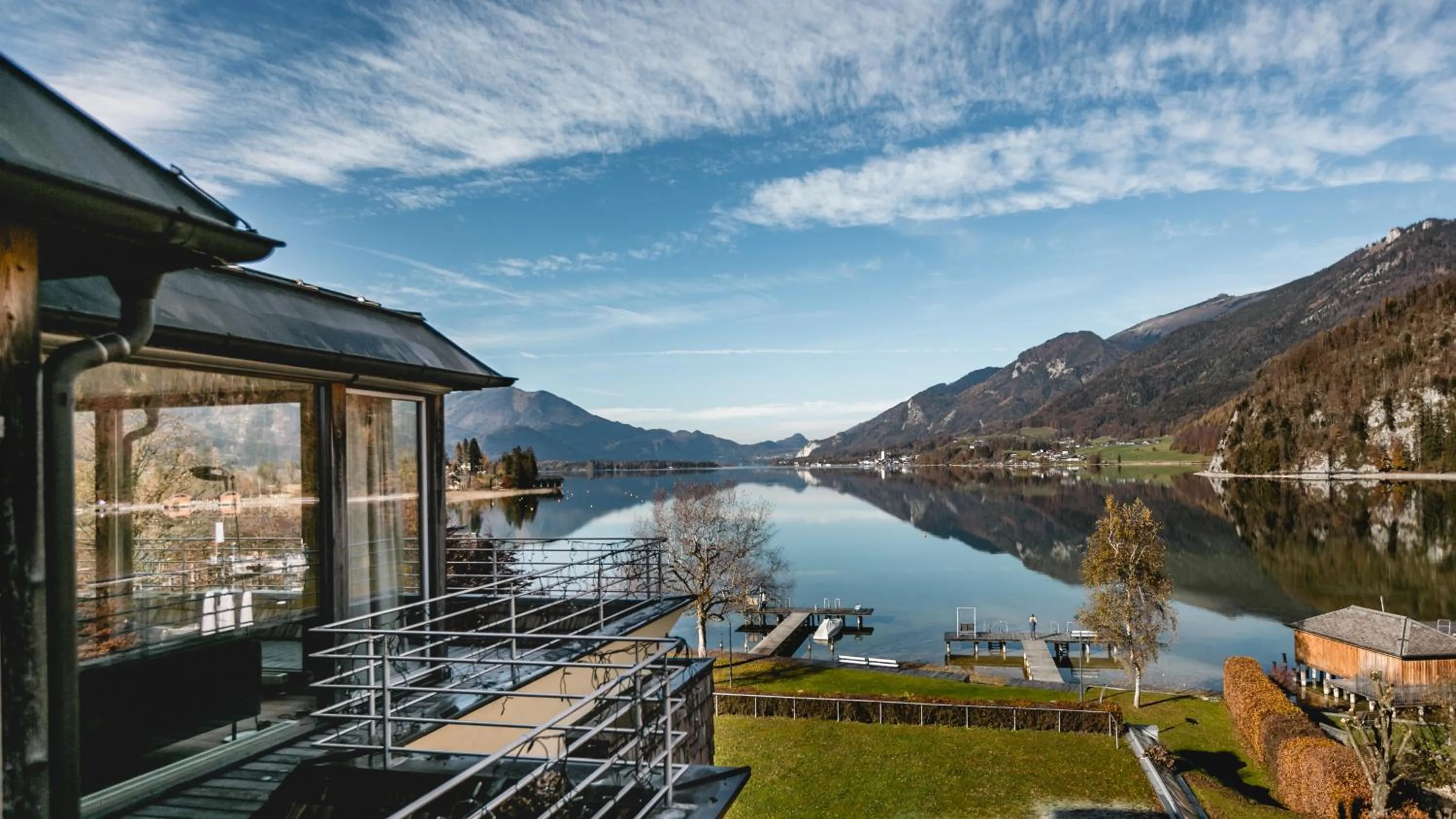 View (from property/room) in Seehotel Brandauer's Villen