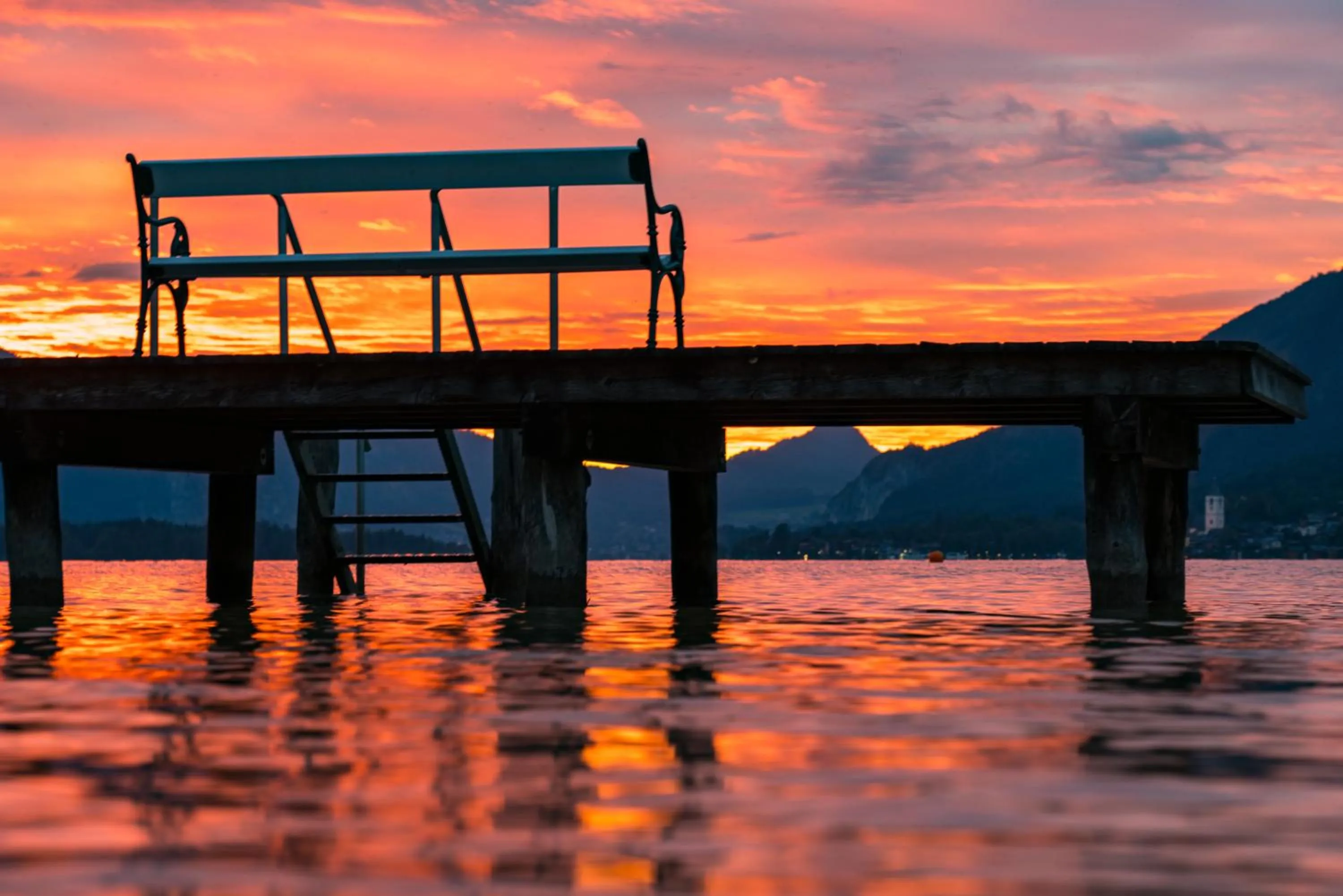 Beach in Seehotel Brandauer's Villen